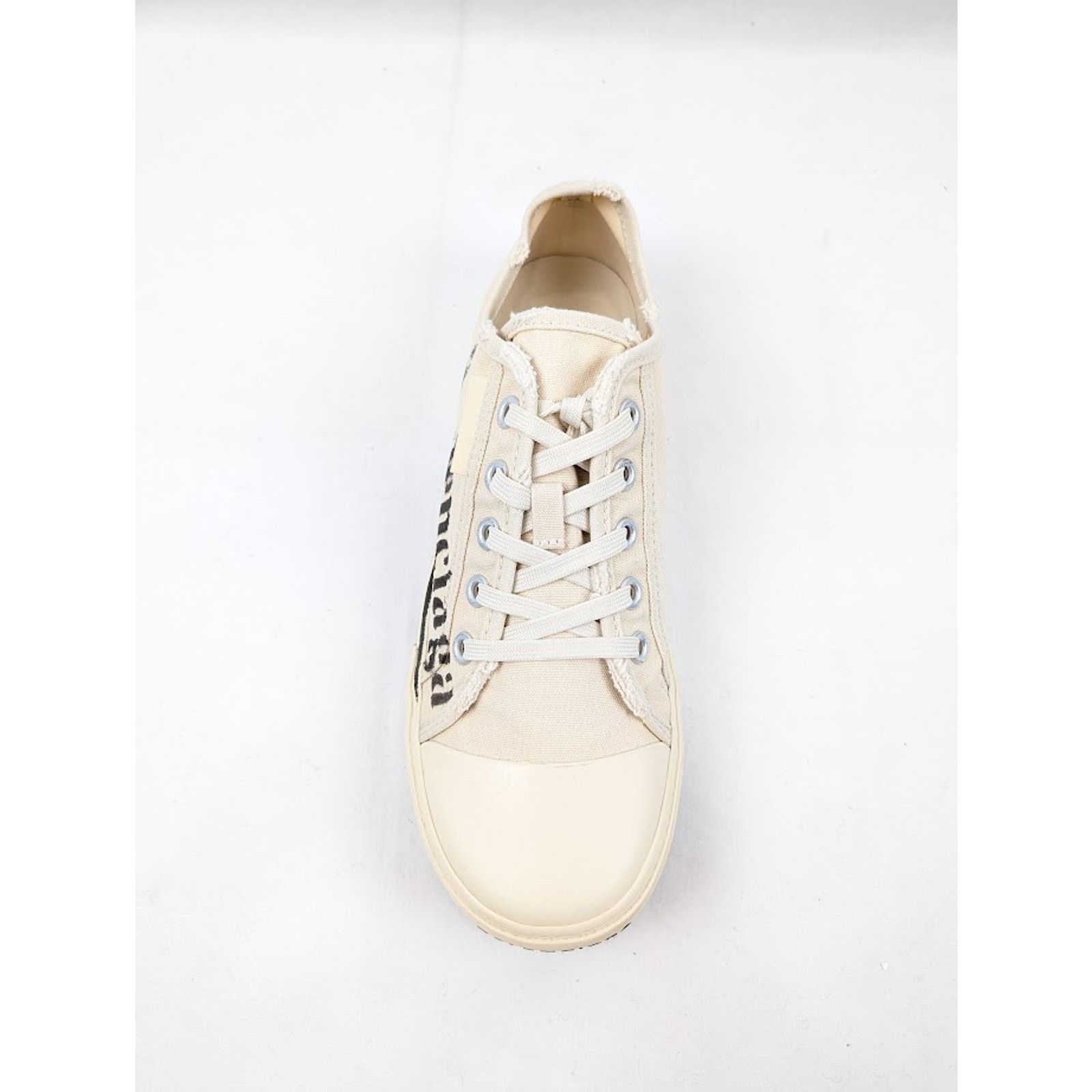 Balenciaga o1rshd1 Paris Low-Top Sneakers in White Size US 7 / EU 40 - 8 Thumbnail