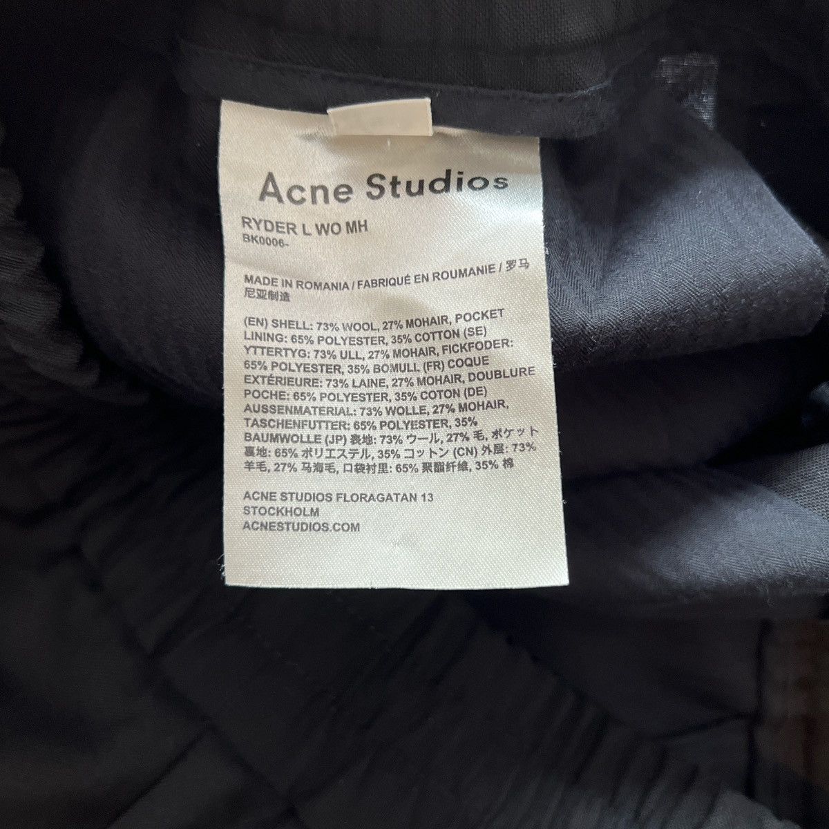 Acne Studios Acne Studios Ryder Pant Size US 30 / EU 46 - 4 Thumbnail