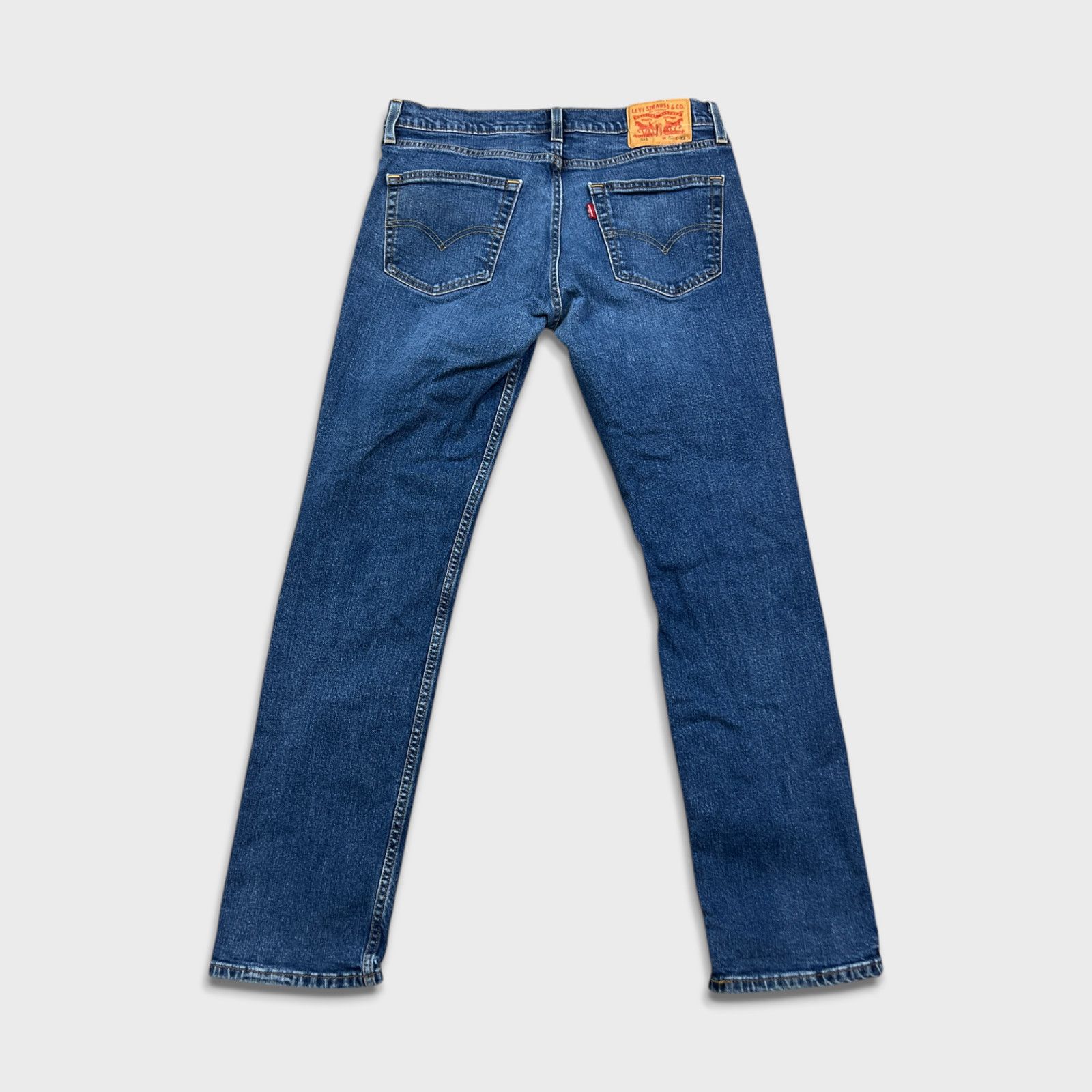 Levi's × Vintage Levi's 511 Jeans 32x32 Slim Fit Faded American Denim Pants Size US 32 / EU 48 - 5 Thumbnail