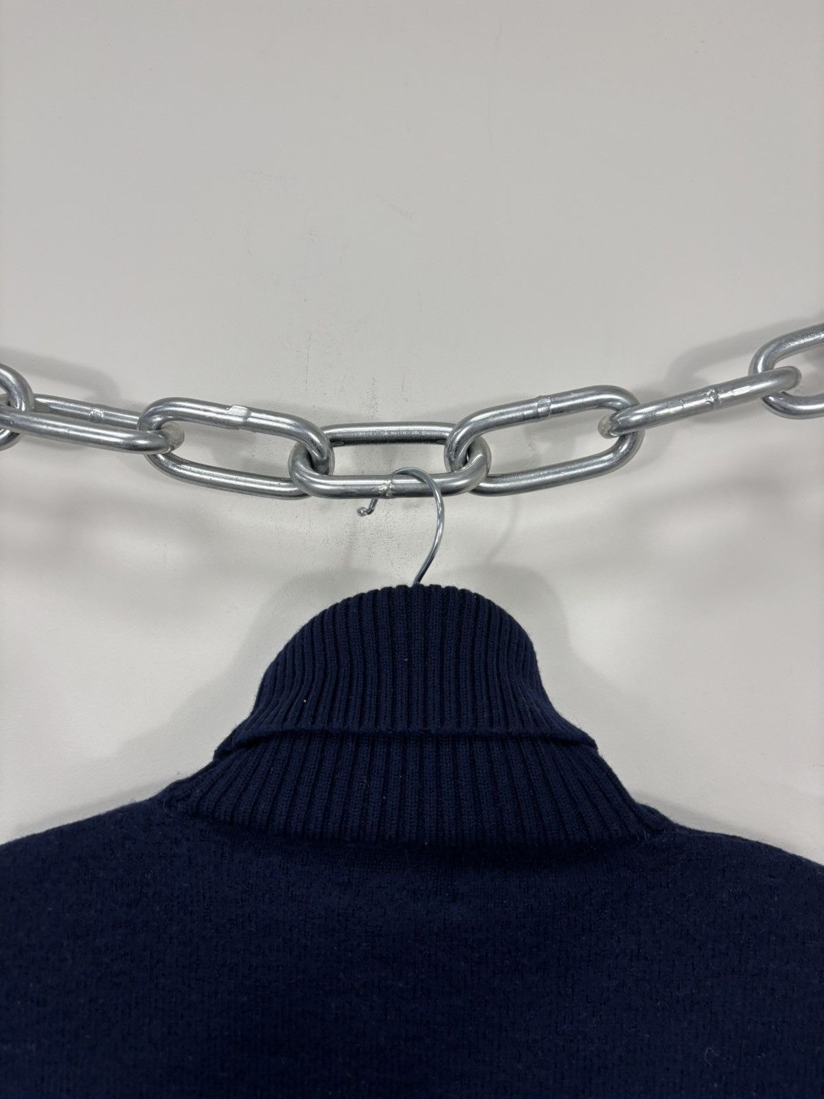 Other Luis Trenker Women’s Navy Blue Ski Wool Turtleneck Sweater Size XXS / US 00 / IT 34 - 13 Thumbnail