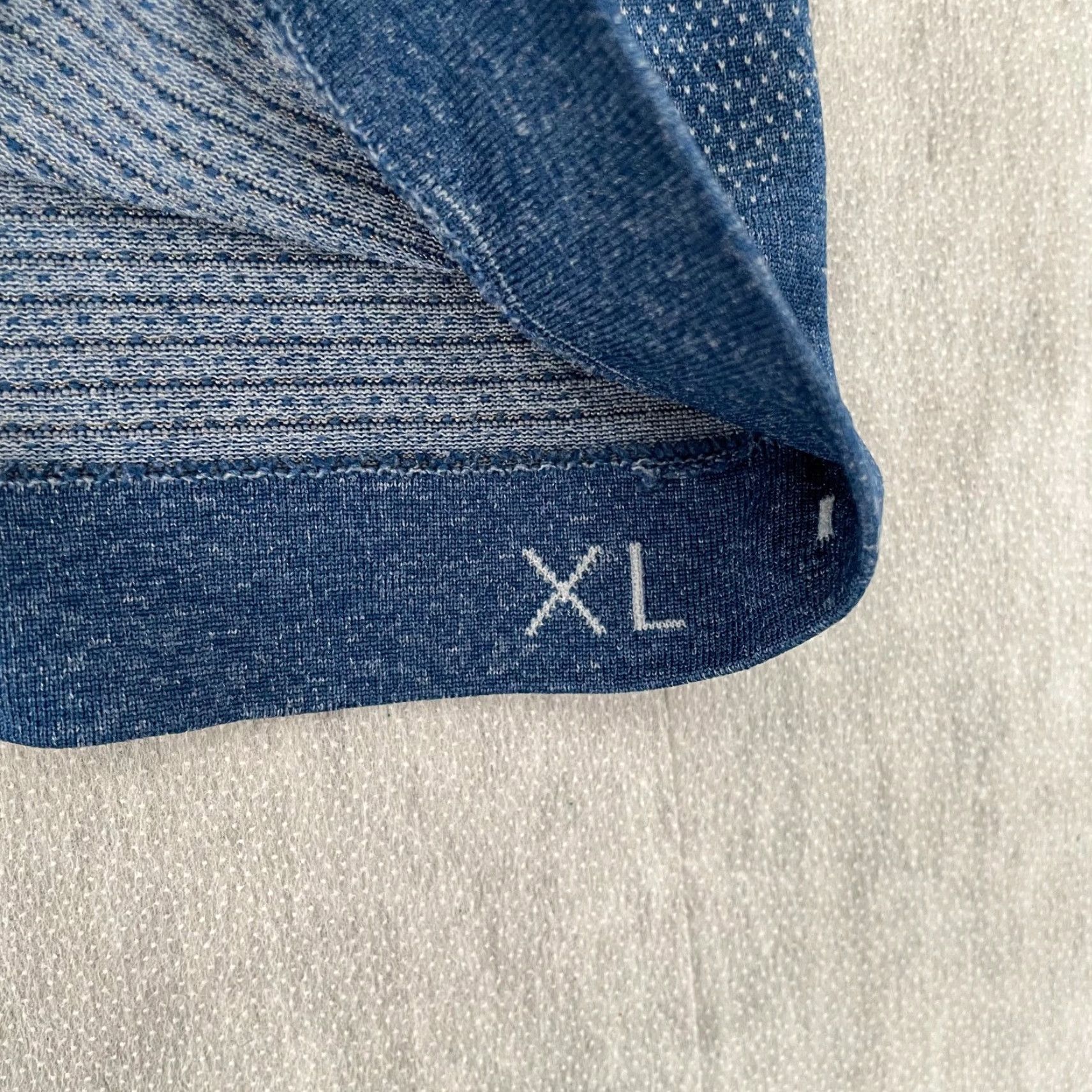 Lululemon Lululemon Metal Vent Tech Shirt Adult XL Blue Short Sleeve Active Top Mens Size US XL / EU 56 / 4 - 7 Thumbnail