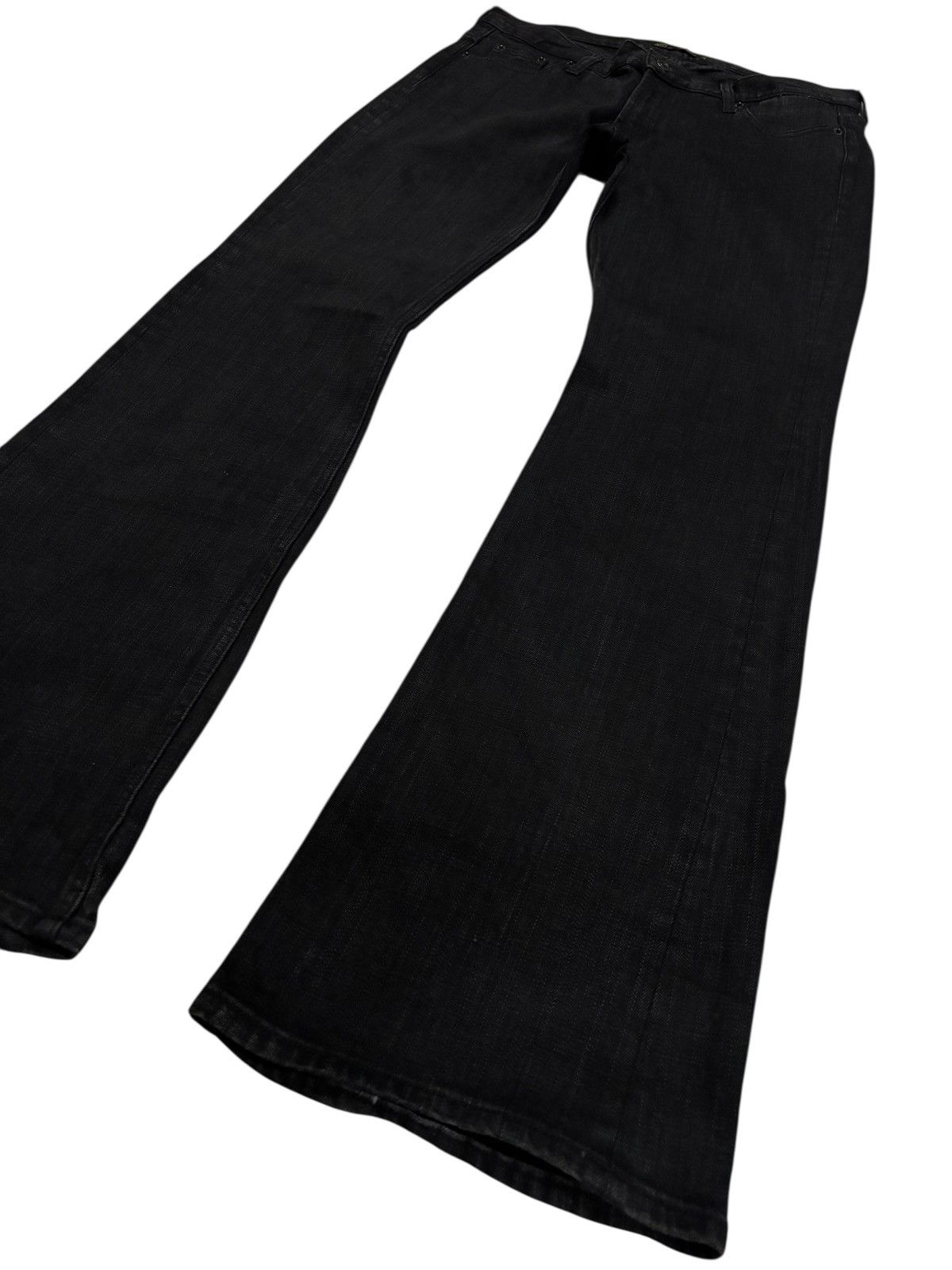 Japanese Brand Vtg Oririn Japan Flared Jeans Size US 31 - 5 Thumbnail