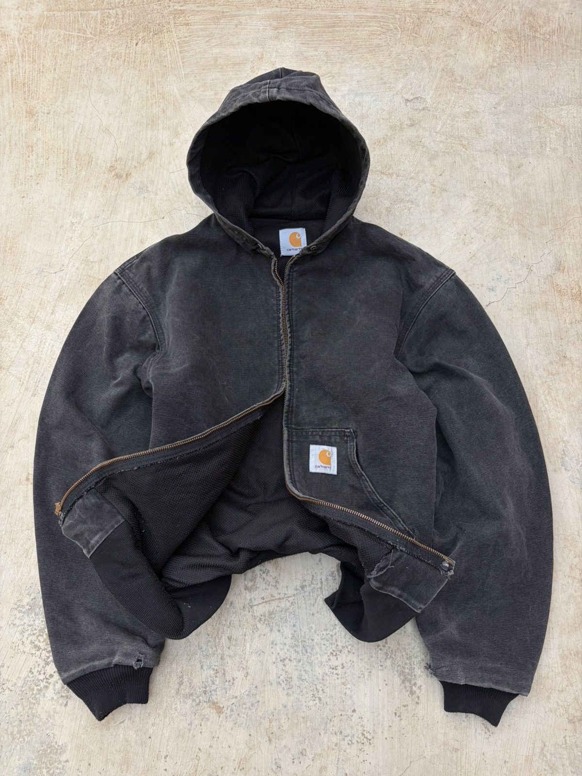 Carhartt Vintage 90s Sunfaded Carhartt Active Jacket Size US M / EU 48-50 / 2 - 2 Thumbnail