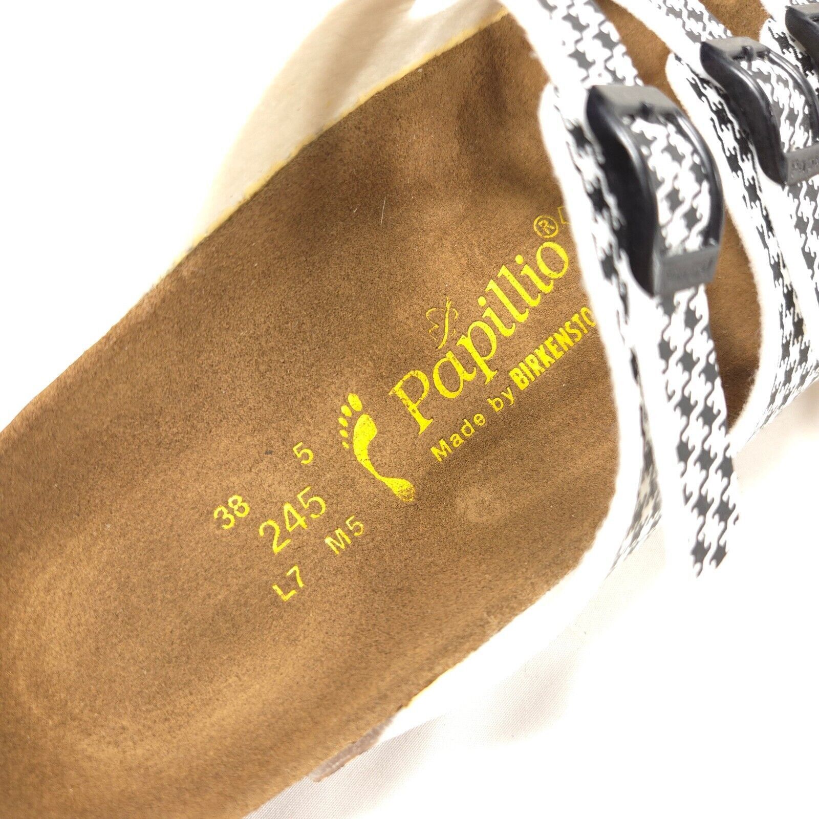 Birkenstock Papillio By Birkenstock Florida Pepita Sandal Size 7 Black Size US 7 / IT 37 - 7 Thumbnail