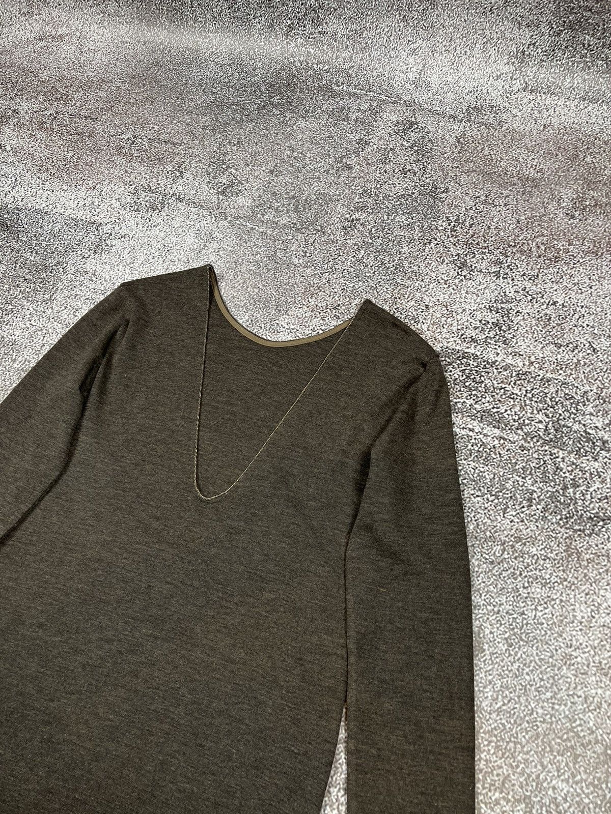 Brunello Cucinelli Designer‼️ Brunello Cucinelli Wool glitter v-neck sweater Size S / US 4 / IT 40 - 5 Thumbnail