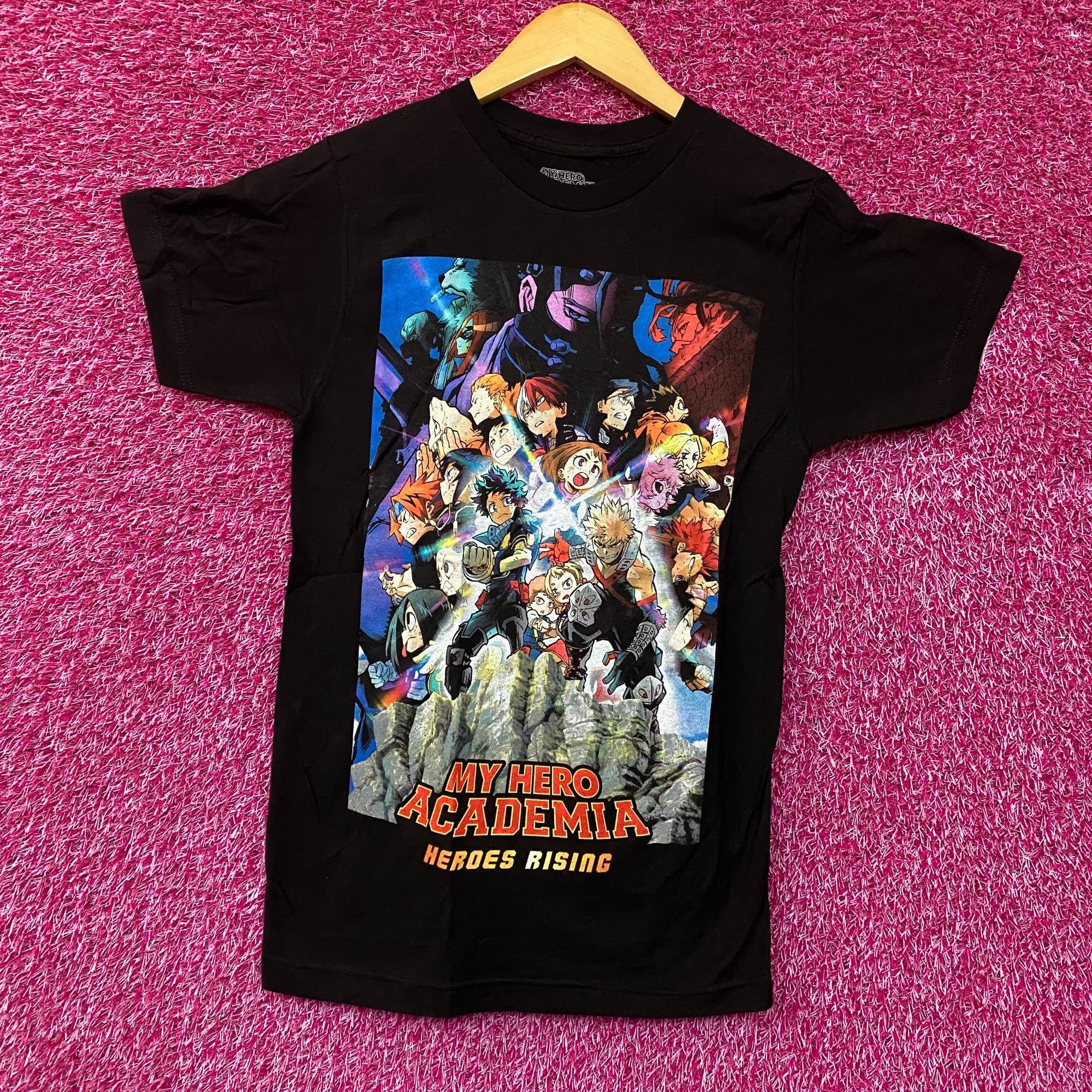 Anime My Hero Academia Heroes Rising Movie Poster Promo Graphic De Size US XS / EU 42 / 0 - 3 Thumbnail