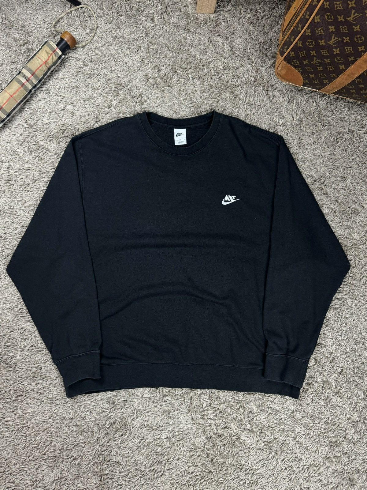 Nike Sweatshirt crewneck Nike Swoosh original casual item Size US XXL / EU 58 / 5 - 1 Thumbnail