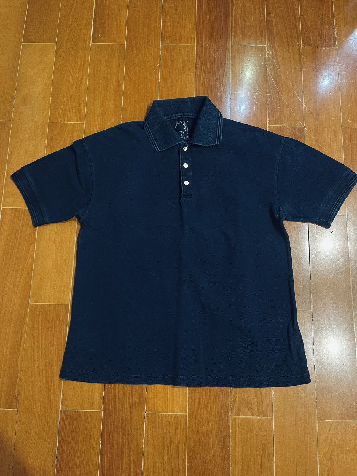 Visvim visvim 20ss ict weller polo dk indigo size 1 Size US S / EU 44-46 / 1 - 1 Thumbnail
