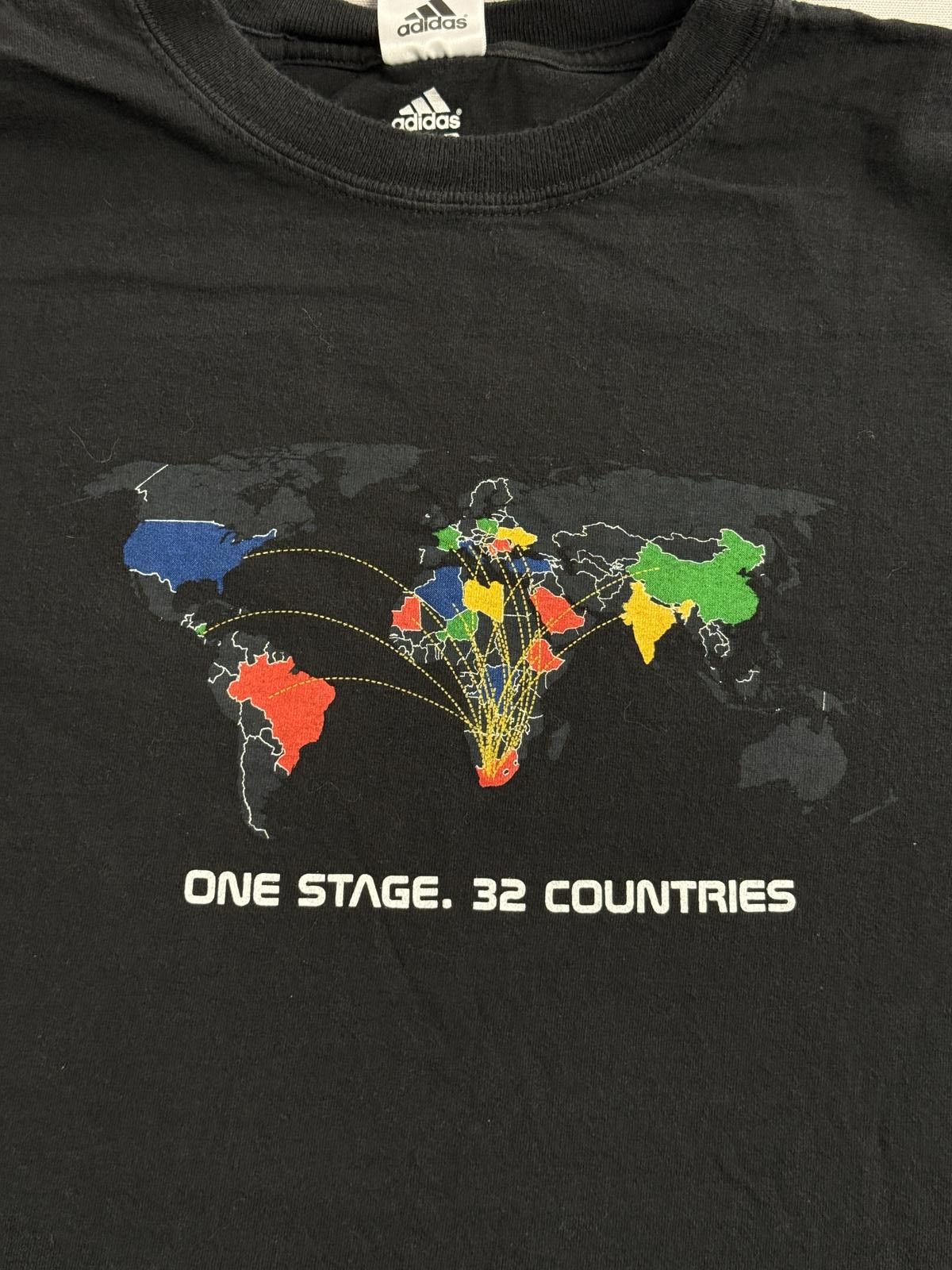 Adidas Fifa South Africa World Cup 2010 T-hirt 1 Stage 32 Countries Size US L / EU 52-54 / 3 - 5 Thumbnail