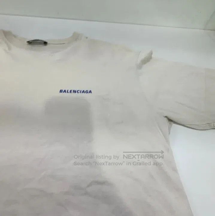 Balenciaga Balenciaga Logo Print Short Sleeve T. Size US M / EU 48-50 / 2 - 4 Thumbnail