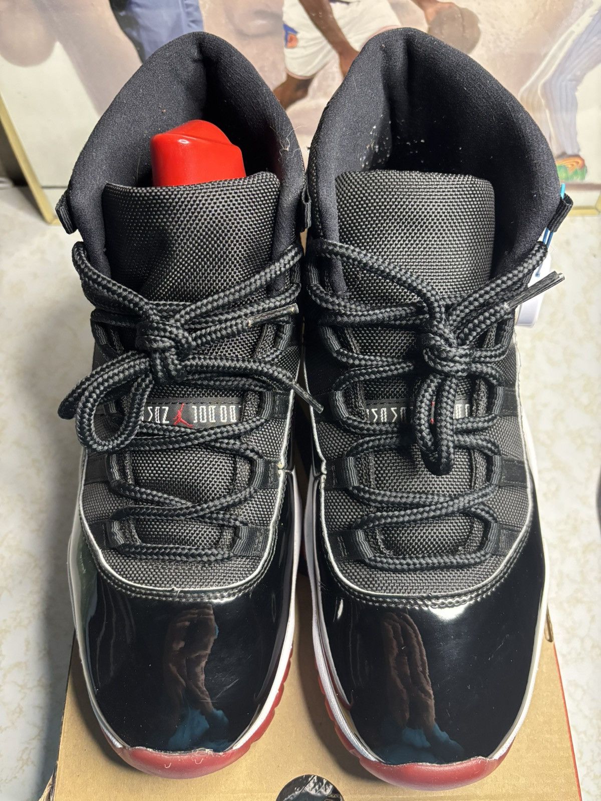 Jordan Brand Air Jordan 11 Bred 2019 Size US 11.5 / EU 44-45 - 2 Thumbnail