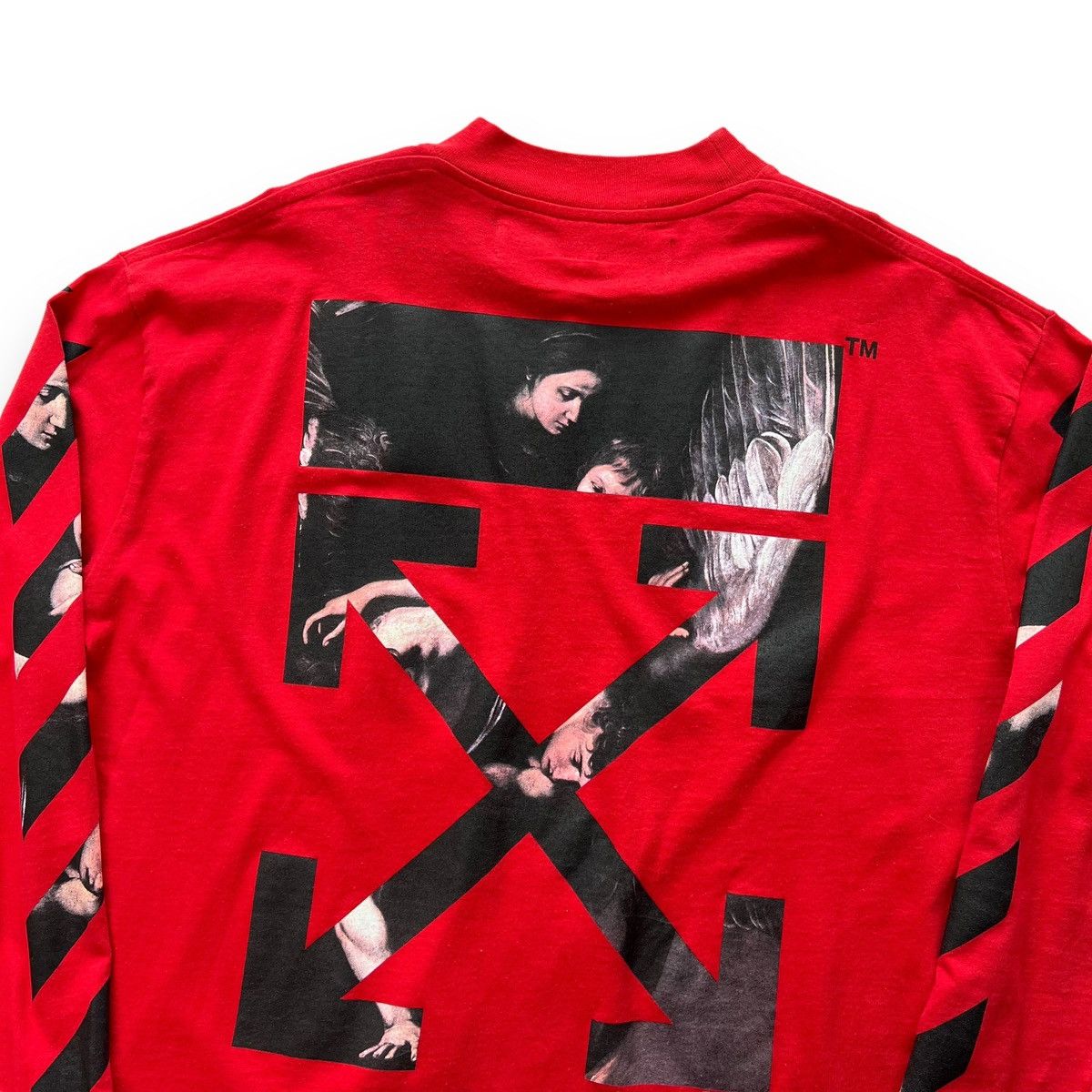 Off-White Off-White Red Caravaggio Arrows Mock Neck Size US L / EU 52-54 / 3 - 1 Thumbnail