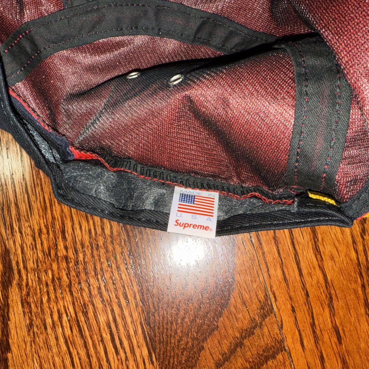 Supreme SUPREME TRI-COLOR RUBBER LOGO CAMP CAP Size ONE SIZE - 3 Thumbnail