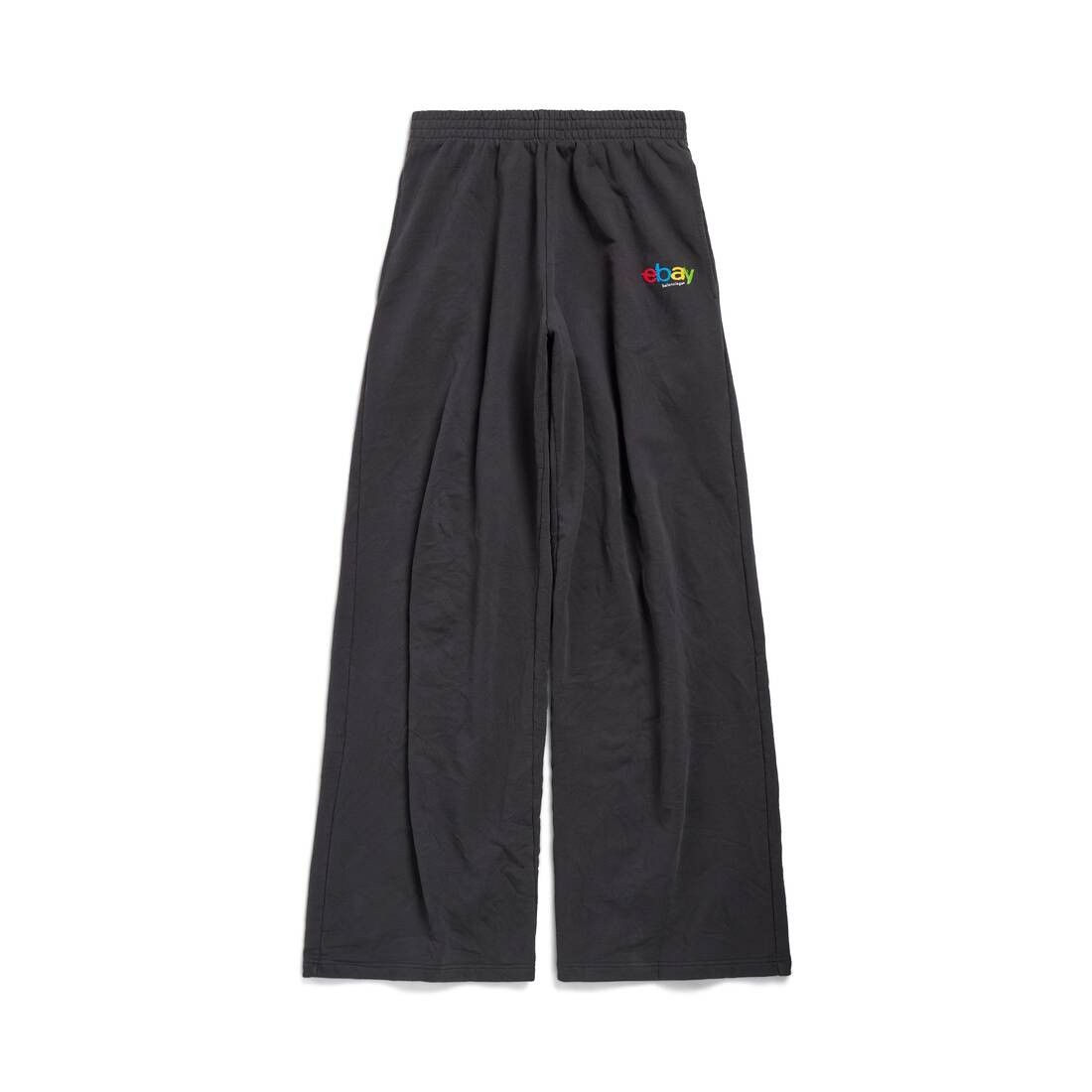Balenciaga × eBay o1w1db11225 Ebay Baggy Sweatpants & Joggers in Black Size US 34 / EU 50 - 1 Thumbnail