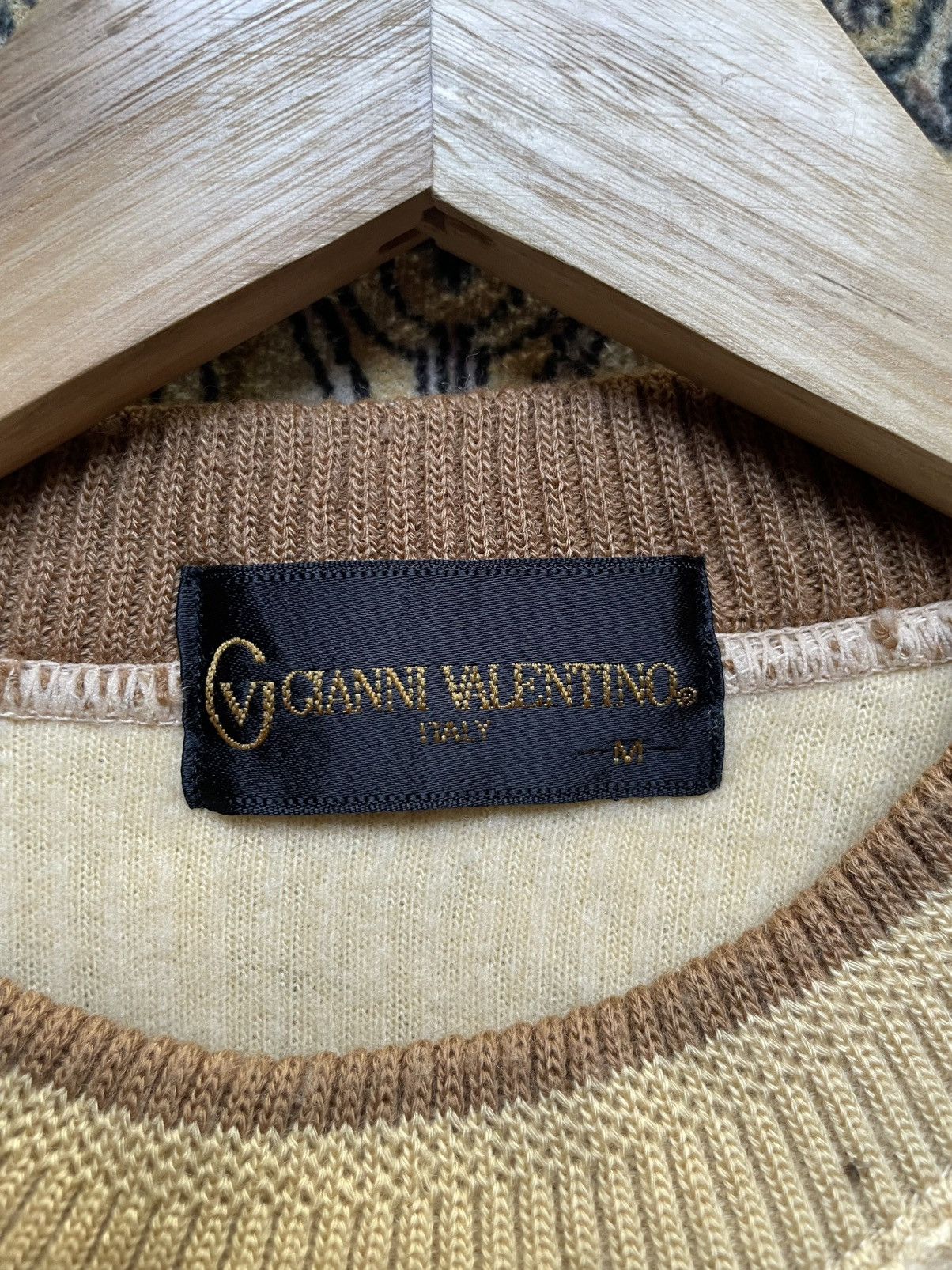 Gianni Valentino Gianni Valentino x Valentino x Vintage x Crewneck x Knitwear Size US M / EU 48-50 / 2 - 3 Thumbnail