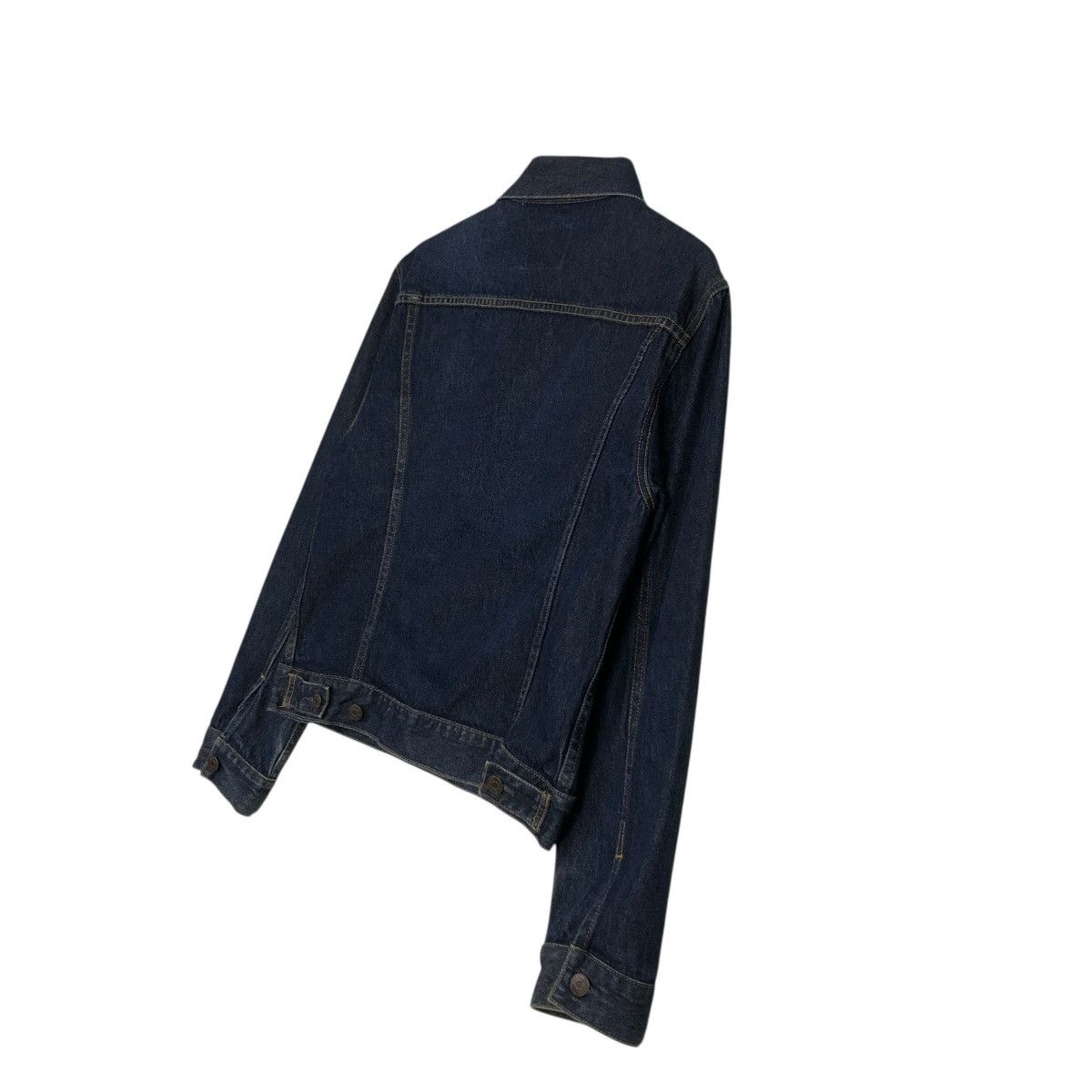 Hysteric Glamour 🔥VINTAGE TRUCKER DENIM JACKET HOLYDEAL CAFE RACER STYLE Size US L / EU 52-54 / 3 - 12 Thumbnail