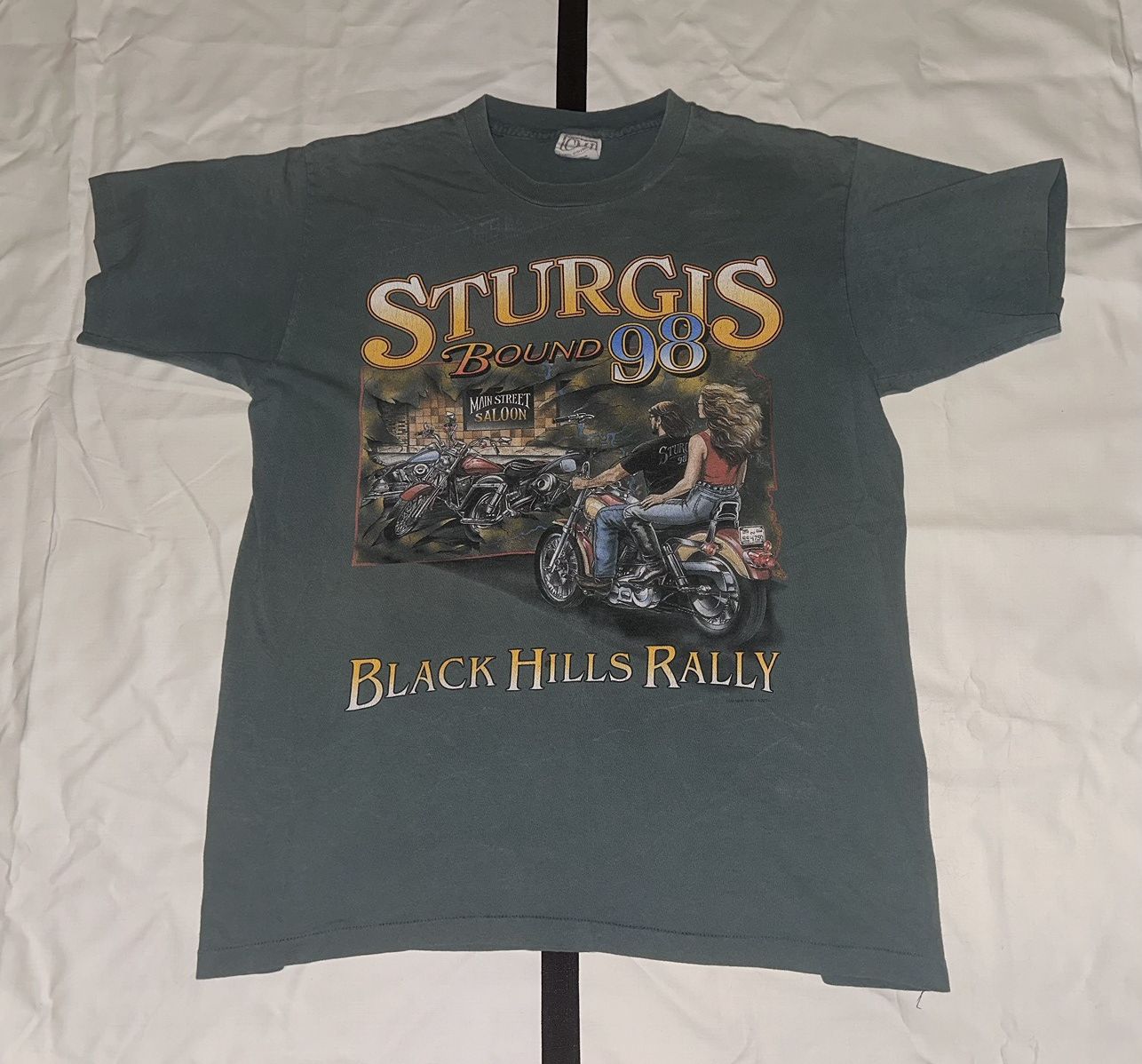 Vintage Vintage Sturgis Motorcycle Club Vintage Tee Size US L / EU 52-54 / 3 - 1 Thumbnail