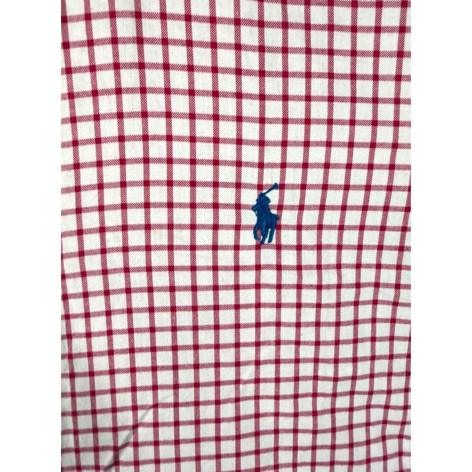 Ralph Lauren Ralph Lauren Shirt Mens L White Red Check Cotton Long Sleeve Button-Down Preppy Shirt Size US L / EU 52-54 / 3 - 5 Thumbnail