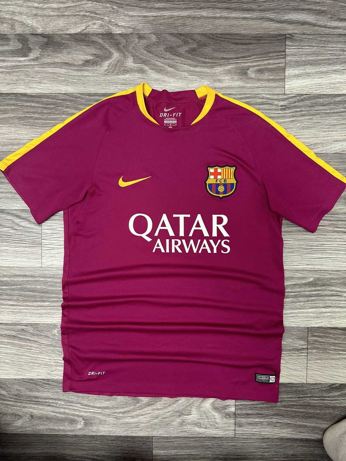 Nike RARE Vintage Barcelona Training jersey 2015/2016 hype blockc Size US M / EU 48-50 / 2 - 1 Thumbnail