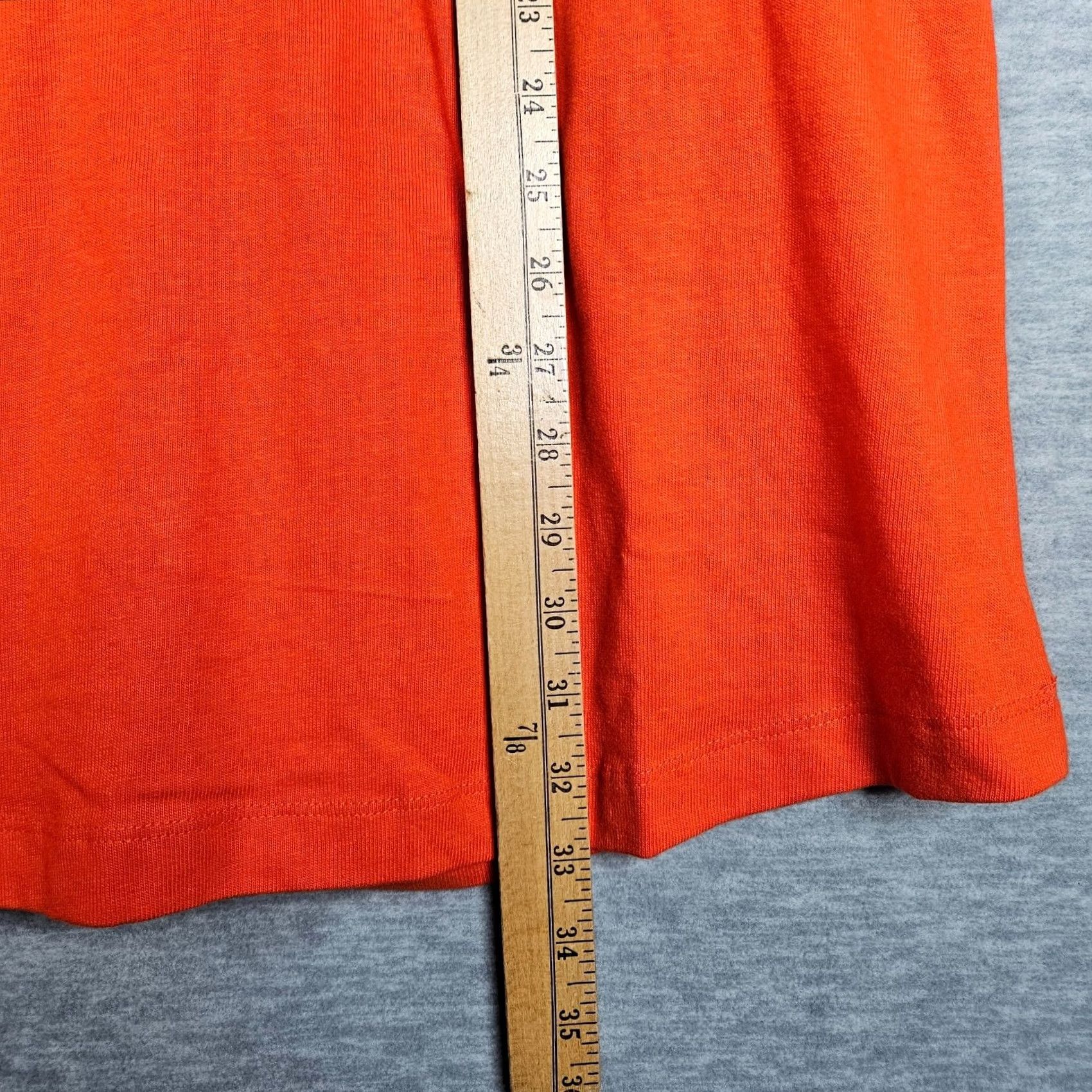 Zara ZARA Women's Orange Dolman Sleeve V-Neck Mini Dress S Daywear Casual Cotton Blend Size S White? Wait, no. Size S / US 4 / IT 40 - 3 Thumbnail