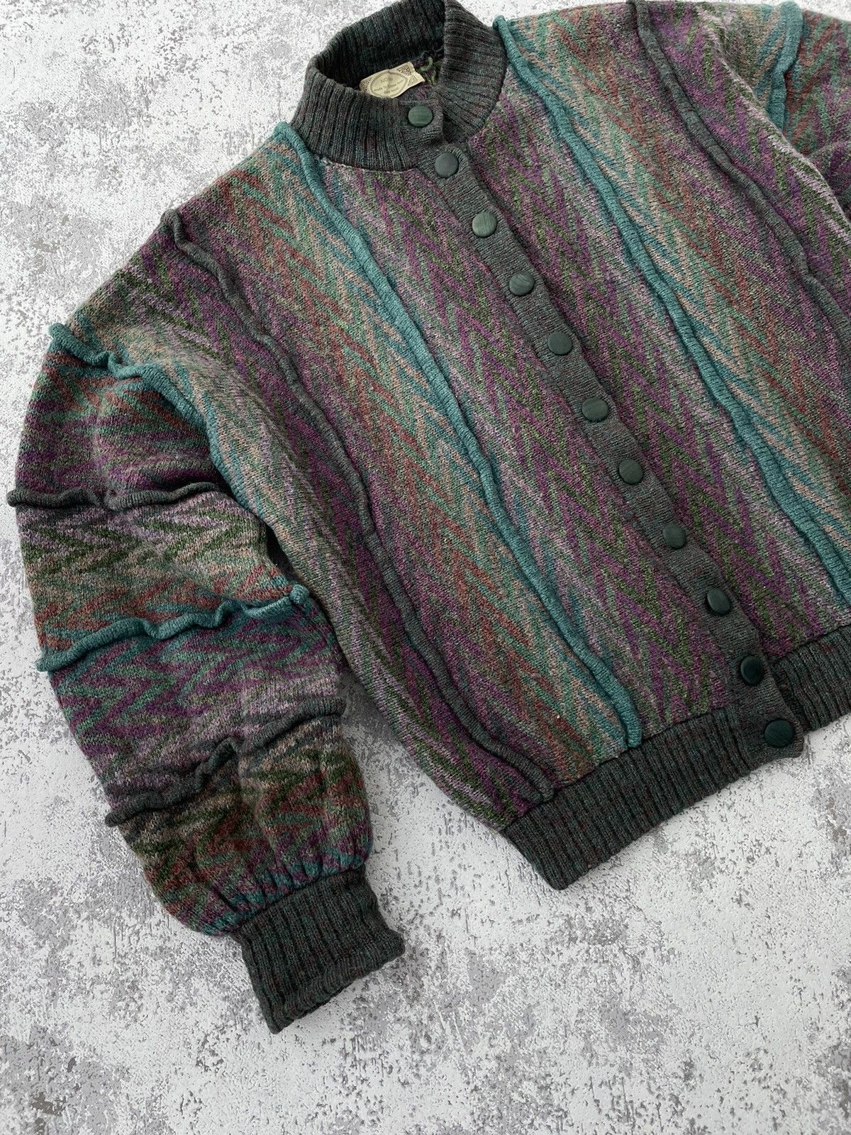 Noah × Vintage Rare Noah Vintage Wool Made In Sussex Sweater Size US M / EU 48-50 / 2 - 2 Thumbnail
