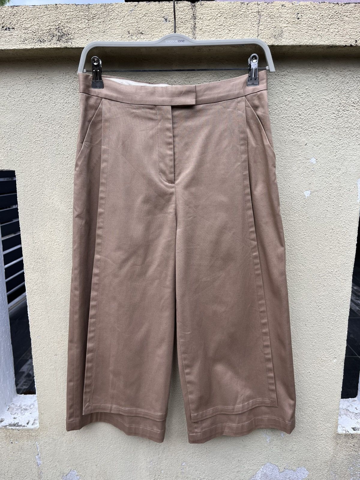 パンツ Hussein Chalayan two belted pants Hussein Chalayan Chalayan layered pants | Grailed