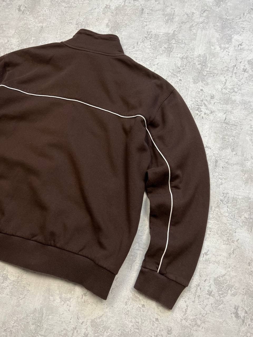 Nike Vintage RARE Nike Brown Zip Sweatshirt Size US XL / EU 56 / 4 - 9 Thumbnail