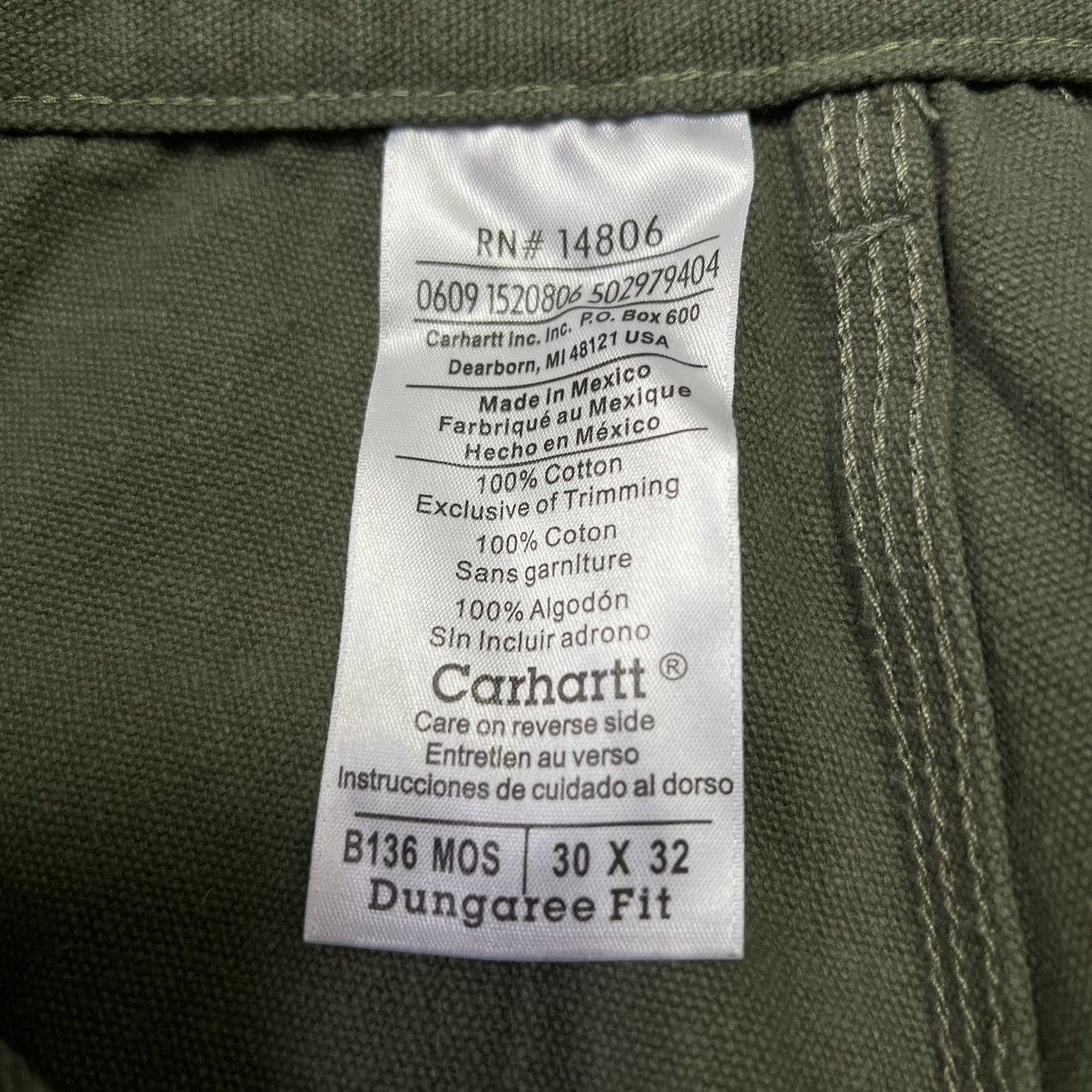 Carhartt × Vintage Carhartt Double Knee Baggy Pants workwear y2k Size US 30 / EU 46 - 18 Thumbnail