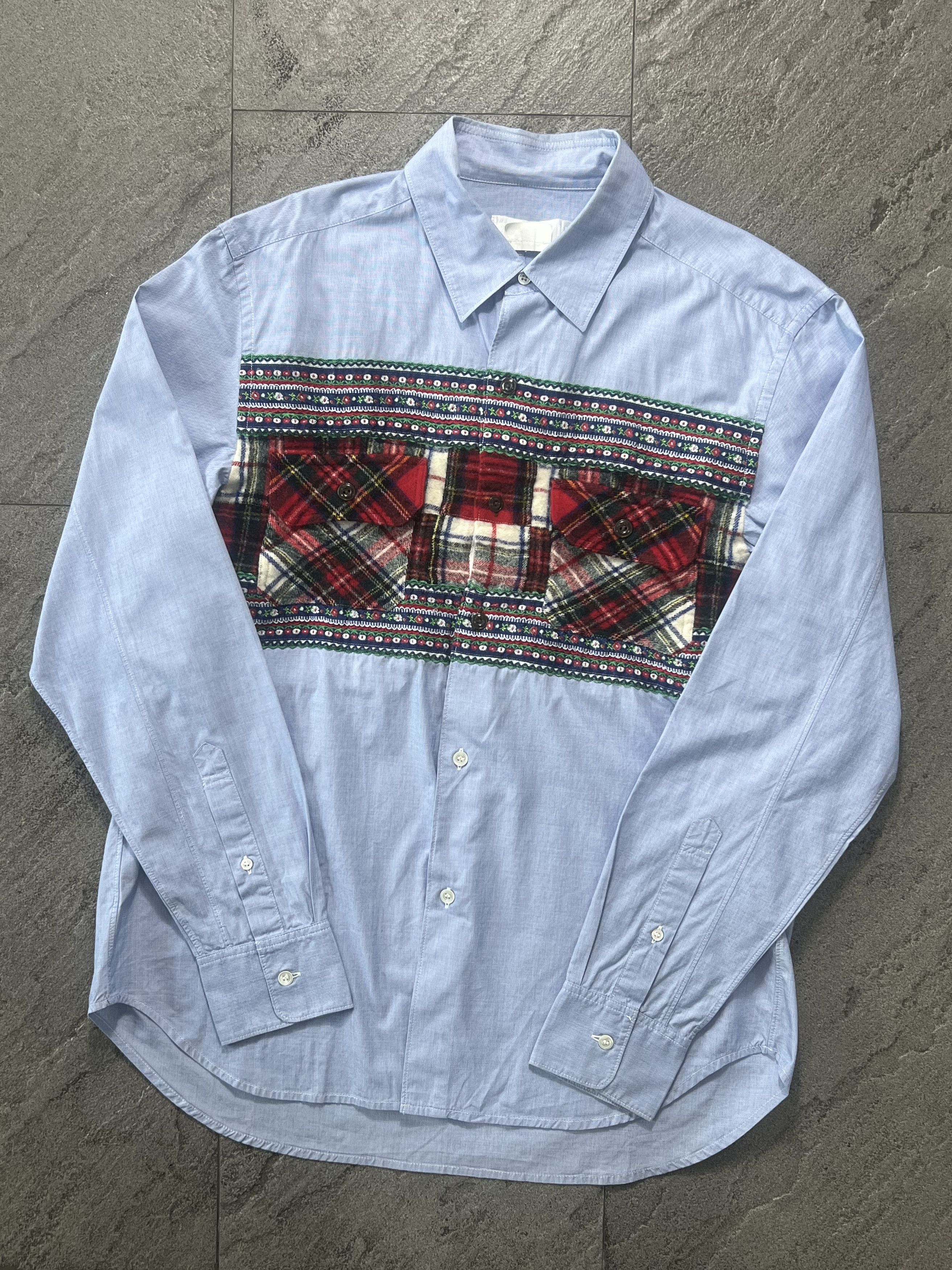 Comme des Garcons Ganryu Comme des Garçons long-sleeved shirt Size US L / EU 52-54 / 3 - 1 Thumbnail