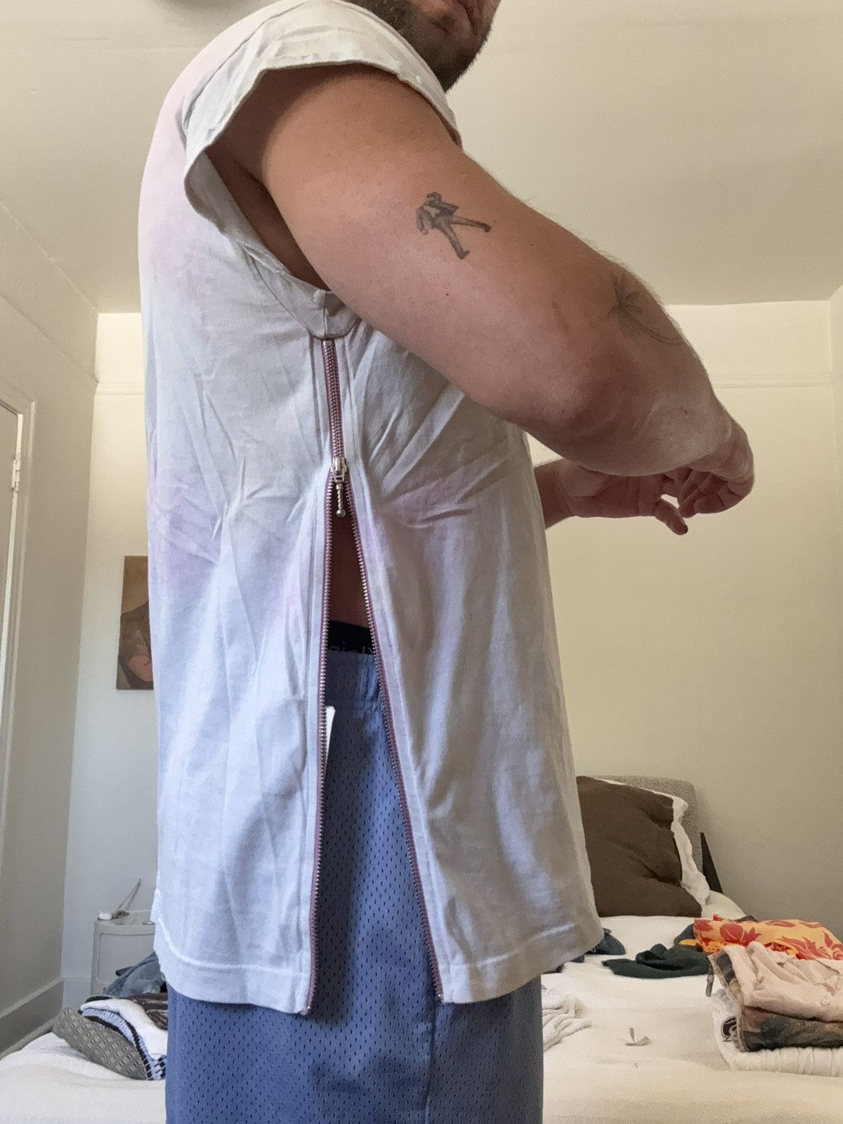 Other Honey F*cking Dijon Paradise Garage Tye-Dye Zip Sleeveless Size US M / EU 48-50 / 2 - 6 Thumbnail