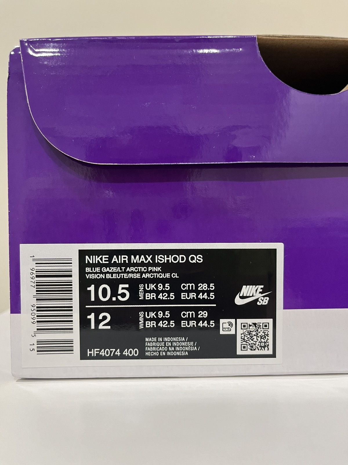 Nike NIKE SB AIR MAX ISHOD QS VERDY VISTY Size US 10.5 / EU 43-44 - 7 Thumbnail