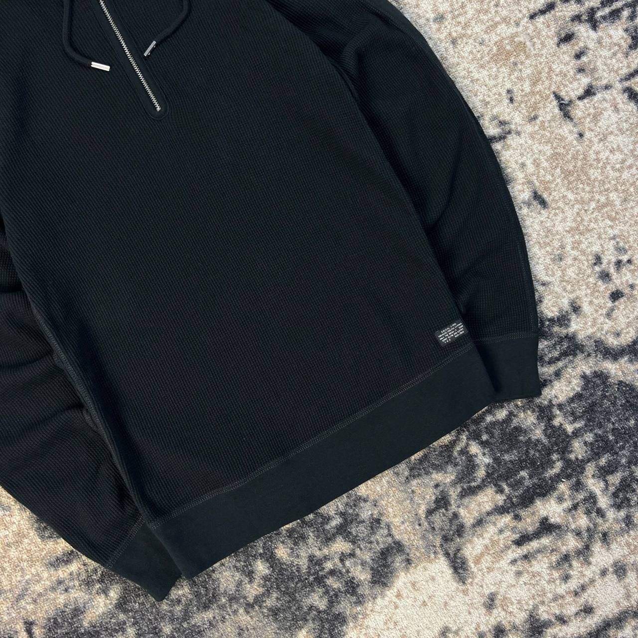 Diesel Diesel Luxury Mini Logo 1/4 Zip Up Hoodie Streetwear Style Size US L / EU 52-54 / 3 - 3 Thumbnail