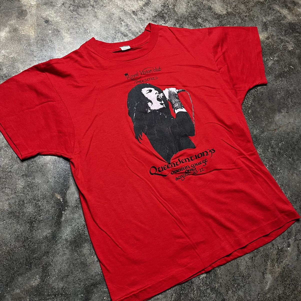 Vintage vintage queenvention queen band single stitch tshirt Size US XL / EU 56 / 4 - 2 Thumbnail