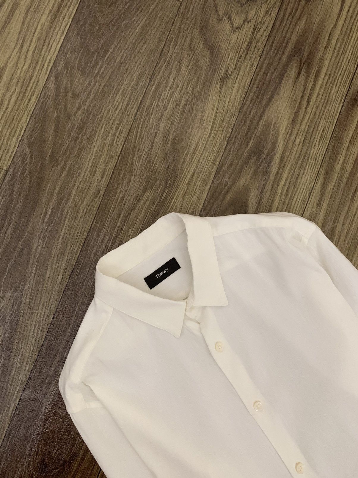 Theory Japan Brand THEORY White Shirt Size US S / EU 44-46 / 1 - 3 Thumbnail