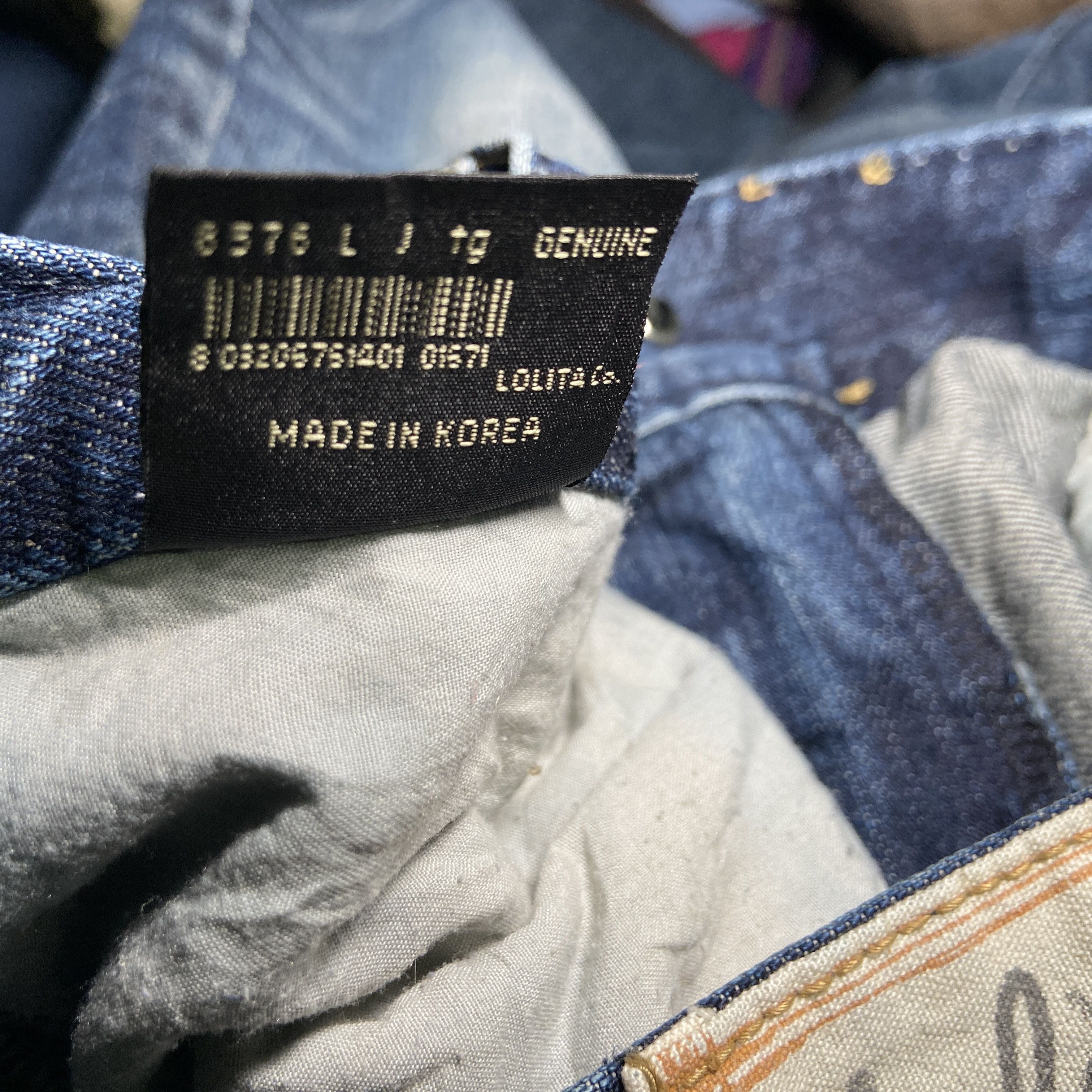 If Six Was Nine Lolita × Yoshitomo Nara Angry Princess Snow White Jeans Size US 36 / EU 52 - 10 Thumbnail