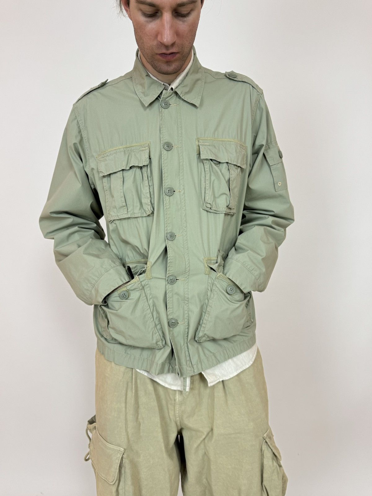 Other FISHBONE VINTAGE M65 Field Jacket Military Style Mens Size US XXL / EU 58 / 5 - 2 Thumbnail