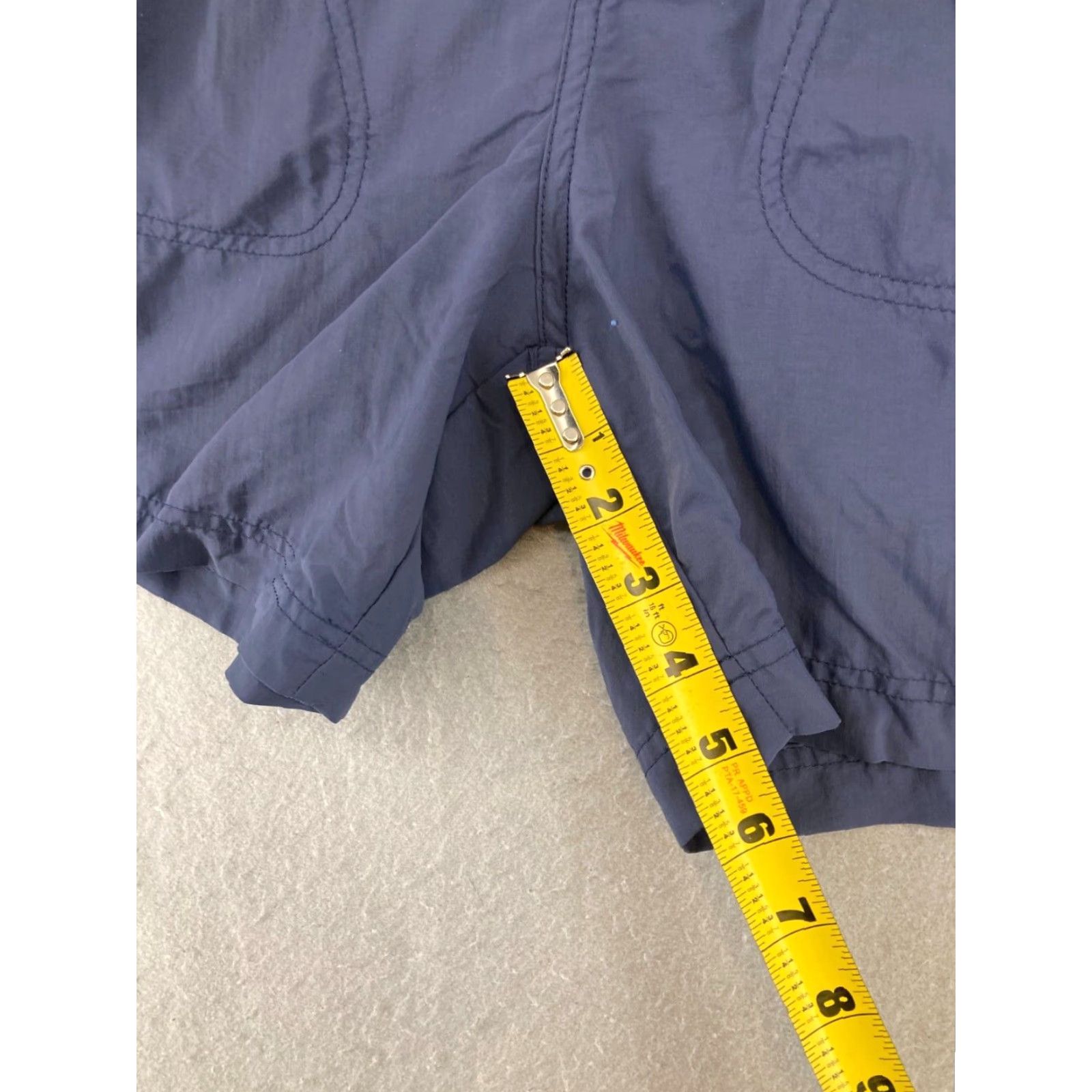Vintage Columbia Womens Shorts XS Blue Outdoor Hiking Cargo Snap Size 26" / US 2 / IT 38 - 5 Thumbnail