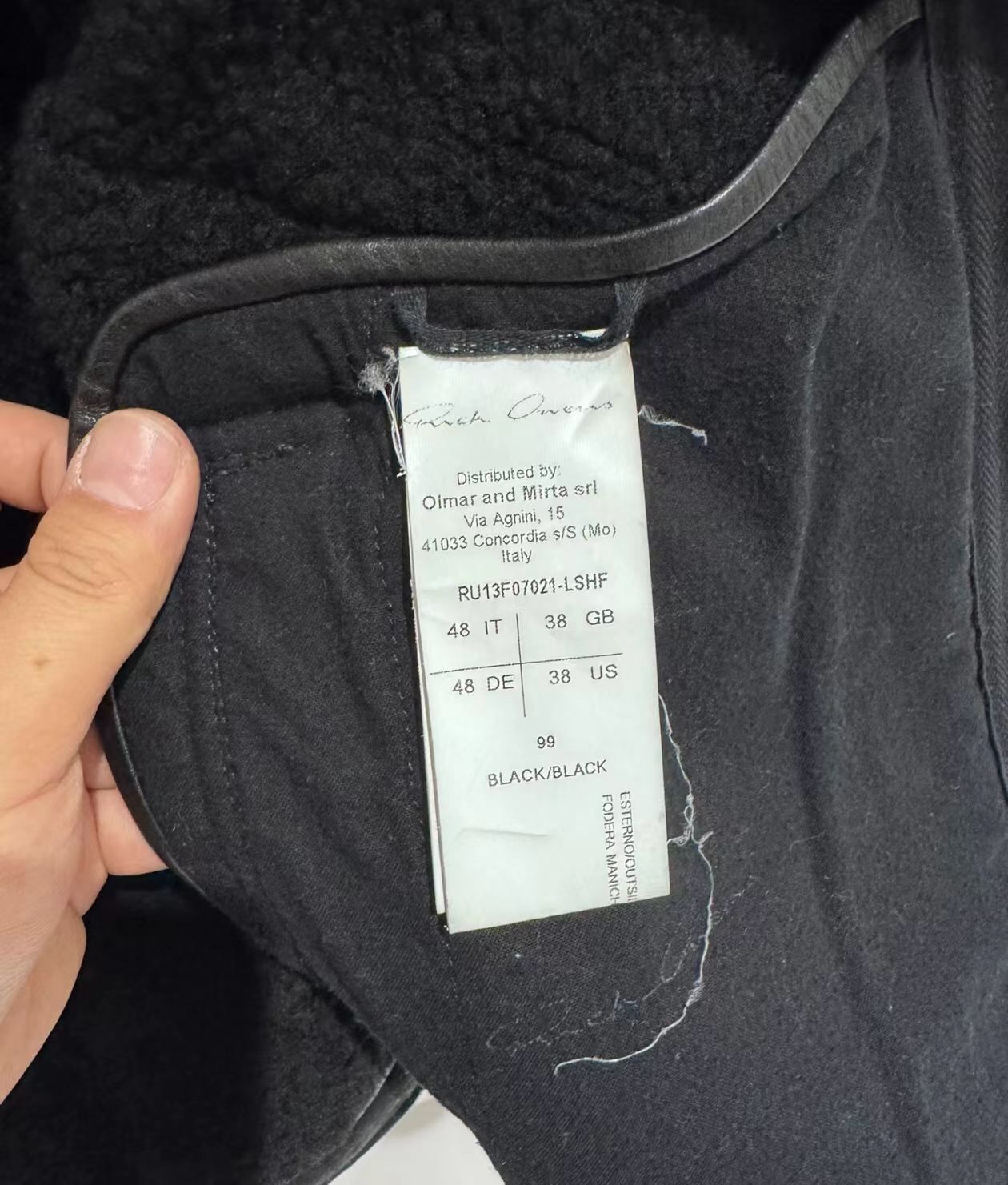 Rick Owens Rick Owens fur one-piece jacket 2412-Nextarrow Size US M / EU 48-50 / 2 - 3 Thumbnail