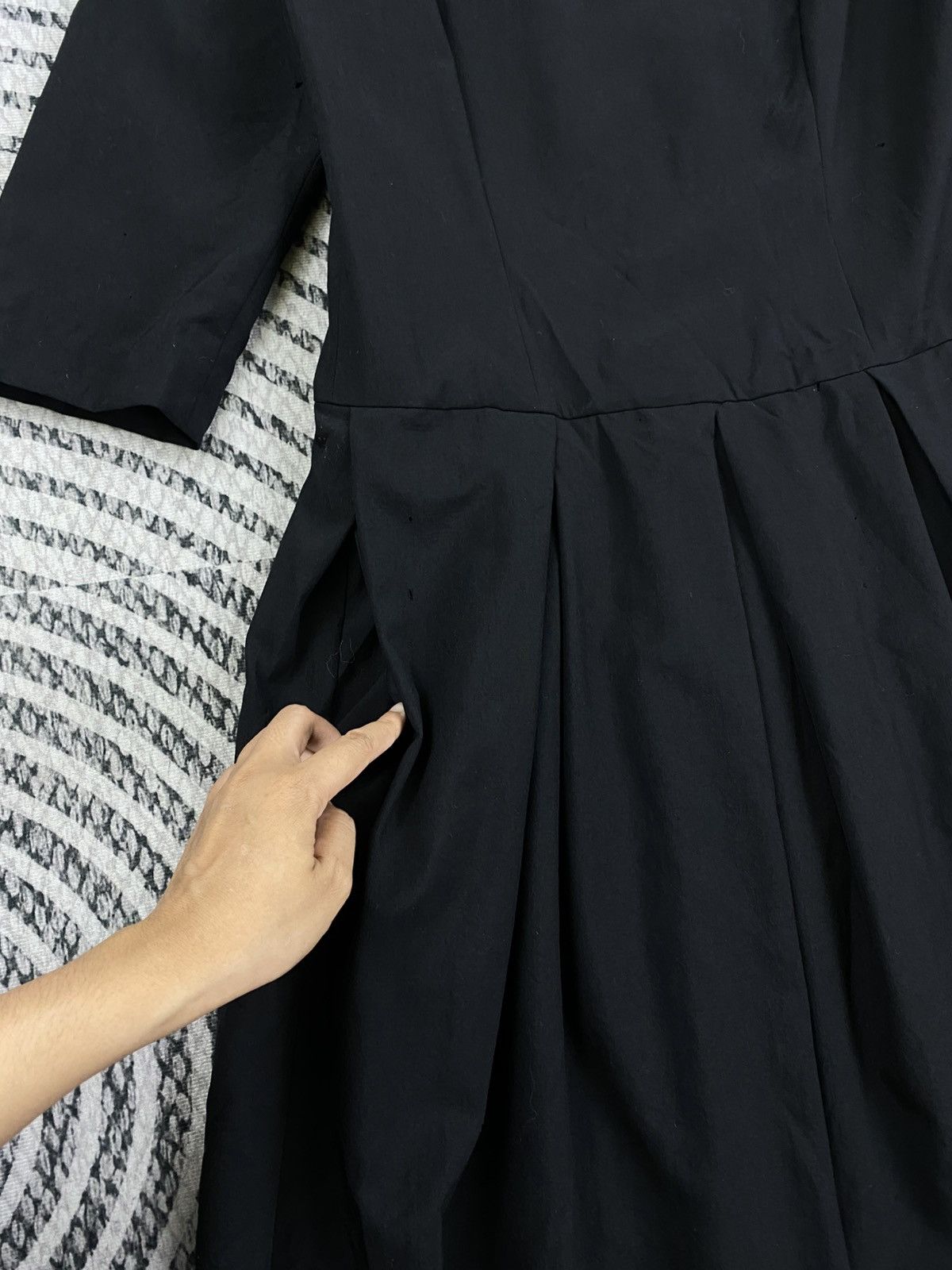 Comme des Garcons Vintage Comme Des Garcons Quarter Sleeve Dress Size S / US 4 / IT 40 - 6 Thumbnail