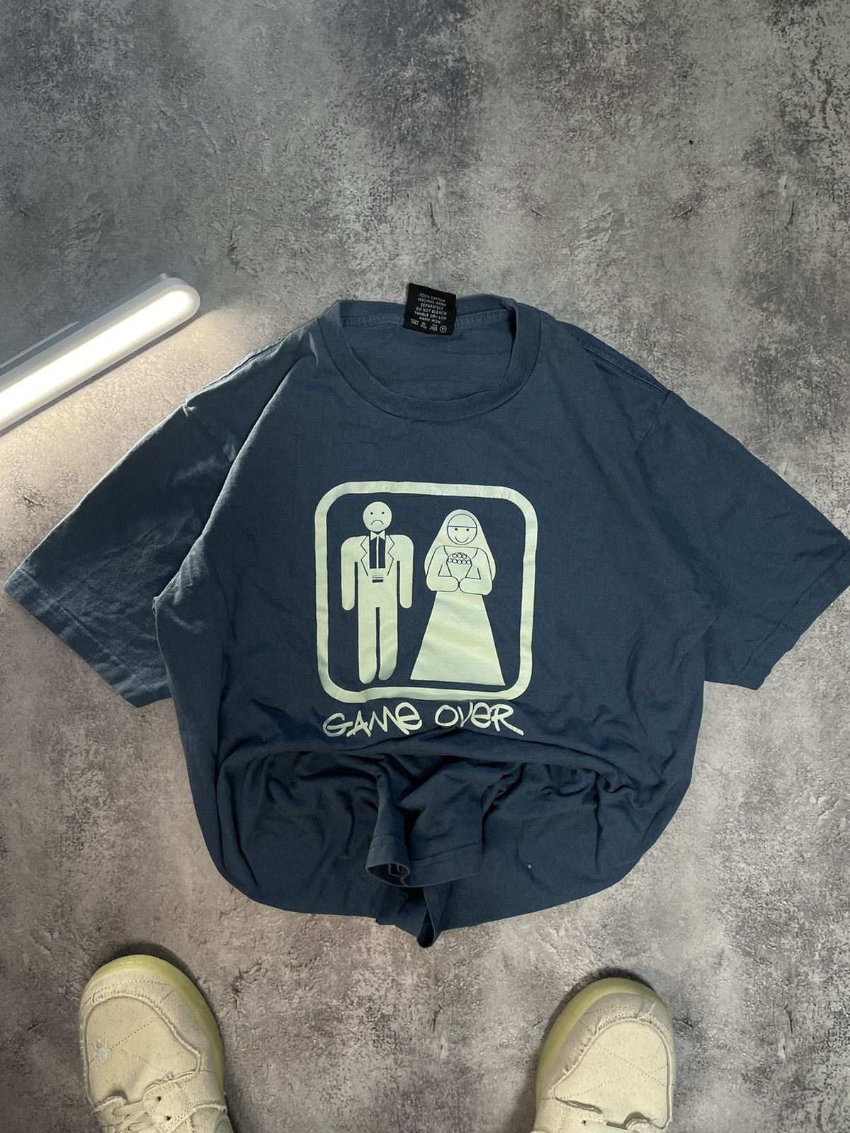 Vintage Game Over pornstar vintage t-shirts size M Funny tees Size US M / EU 48-50 / 2 - 1 Thumbnail