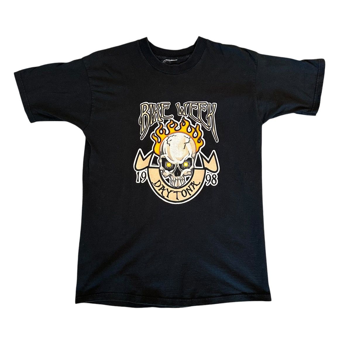 Harley Davidson × Vintage Vintage 1998 Daytona Bike week skulls Shirt size Large Size US L / EU 52-54 / 3 - 2 Thumbnail