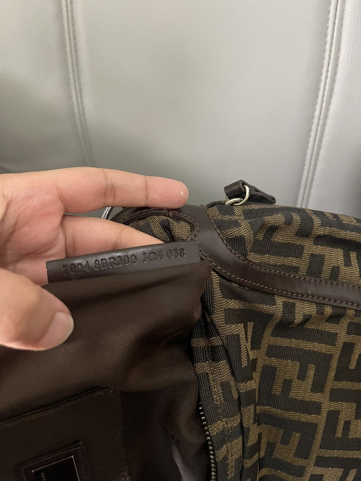 Fendi × Vintage Fendi Zucca Oyster Baguette Size ONE SIZE - 8 Thumbnail