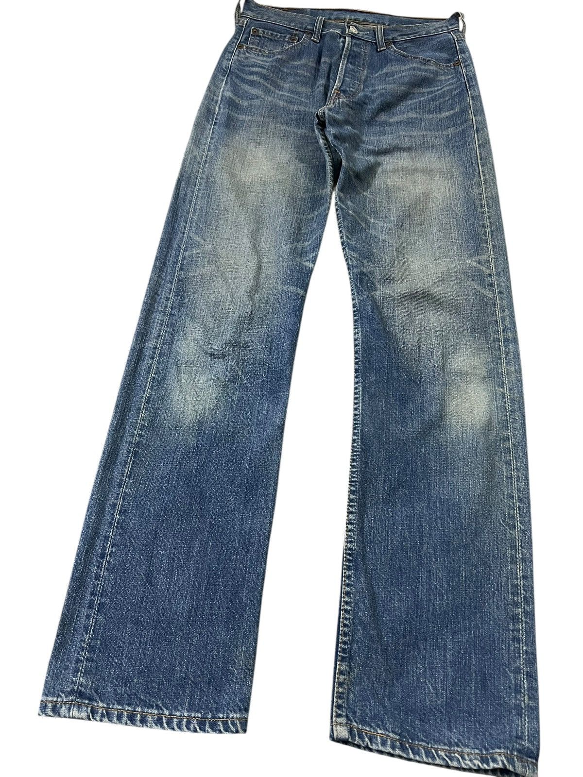 Levi's Vintage Levis 501 Faded Claw Jean Size US 28 / EU 44 - 2 Thumbnail