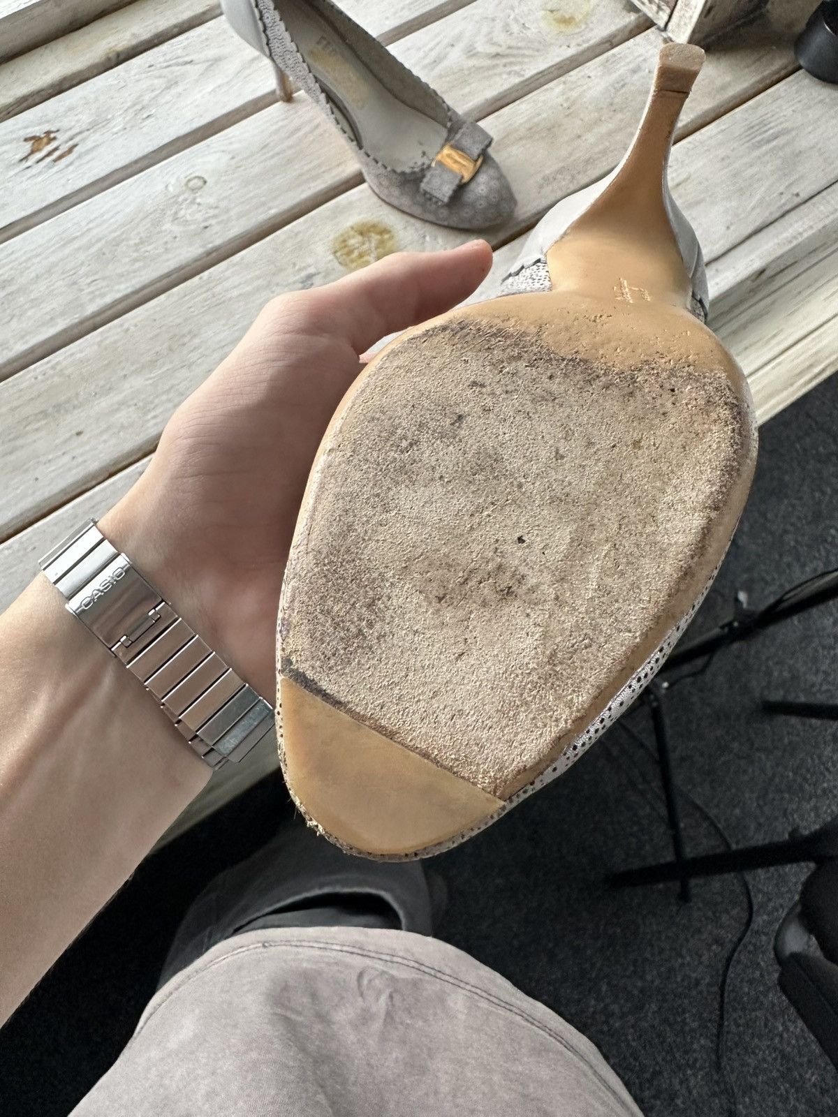 Salvatore Ferragamo RARE❗️Salvatore Ferragamo Women Shoes flats heels Size US 8 / IT 38 - 9 Thumbnail
