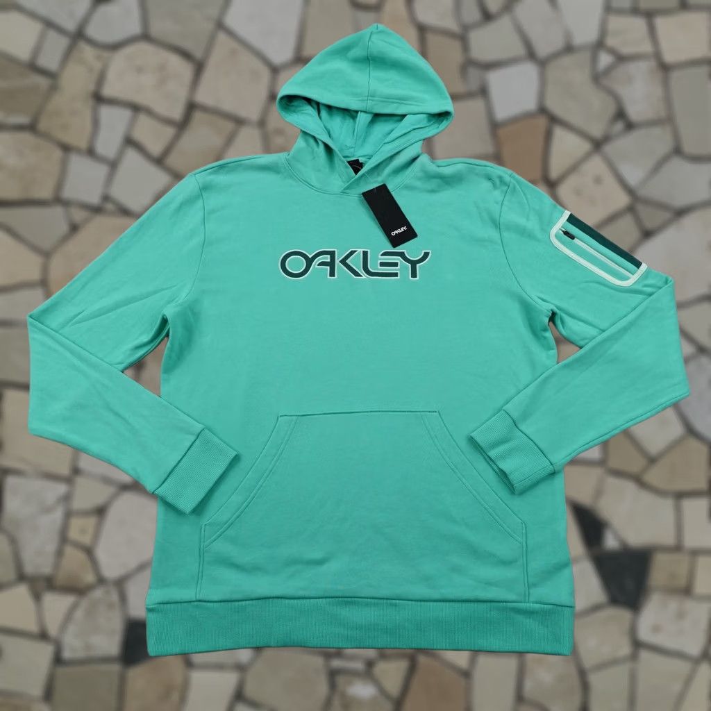 Oakley Oakley Hoodie Men Large Mint Green B1B Pocket Pullover Sweatshirt Fleece Outdoor Size US L / EU 52-54 / 3 - 1 Thumbnail
