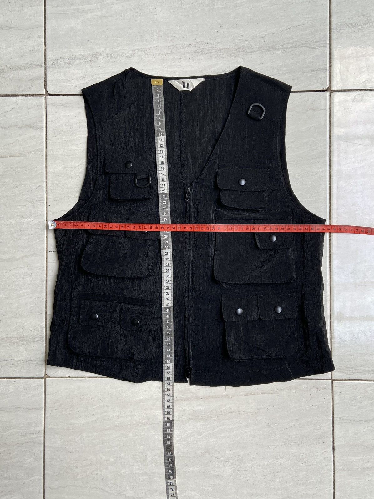 Designer × Japanese Brand Japanese Brand T.B Black Vest Size US S / EU 44-46 / 1 - 2 Thumbnail