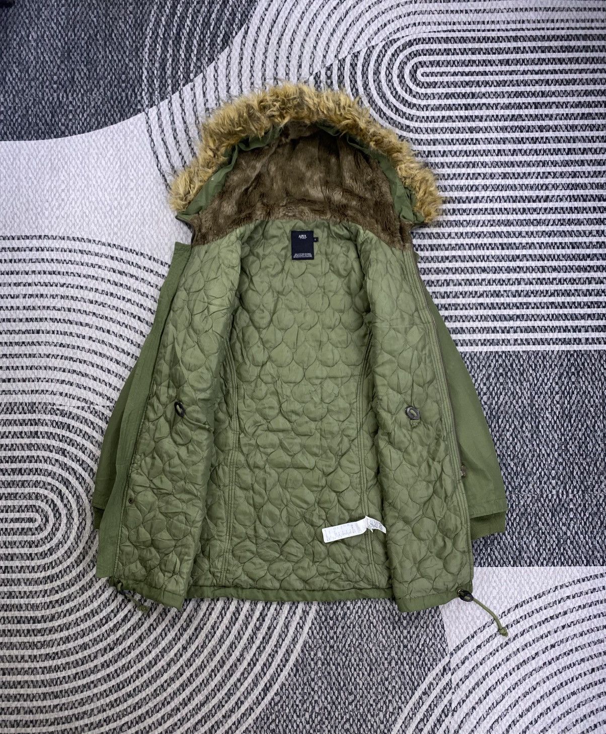 MOUSSY Vintage AZUL By Moussy Faux Fur Parka Hooded Long Jacket Size US M / EU 48-50 / 2 - 6 Thumbnail