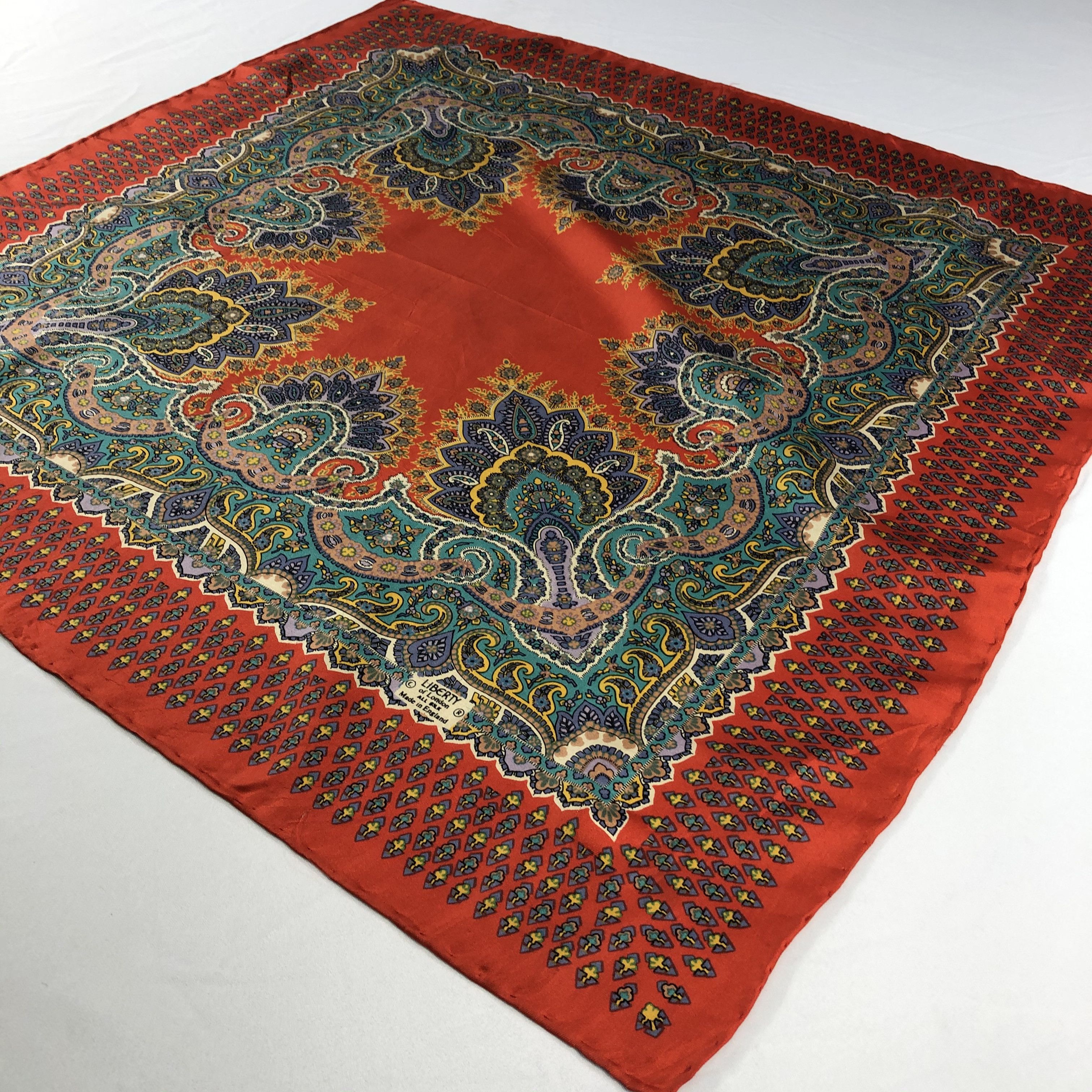 Liberty Vintage Liberty Silk Scarf Size ONE SIZE - 3 Thumbnail