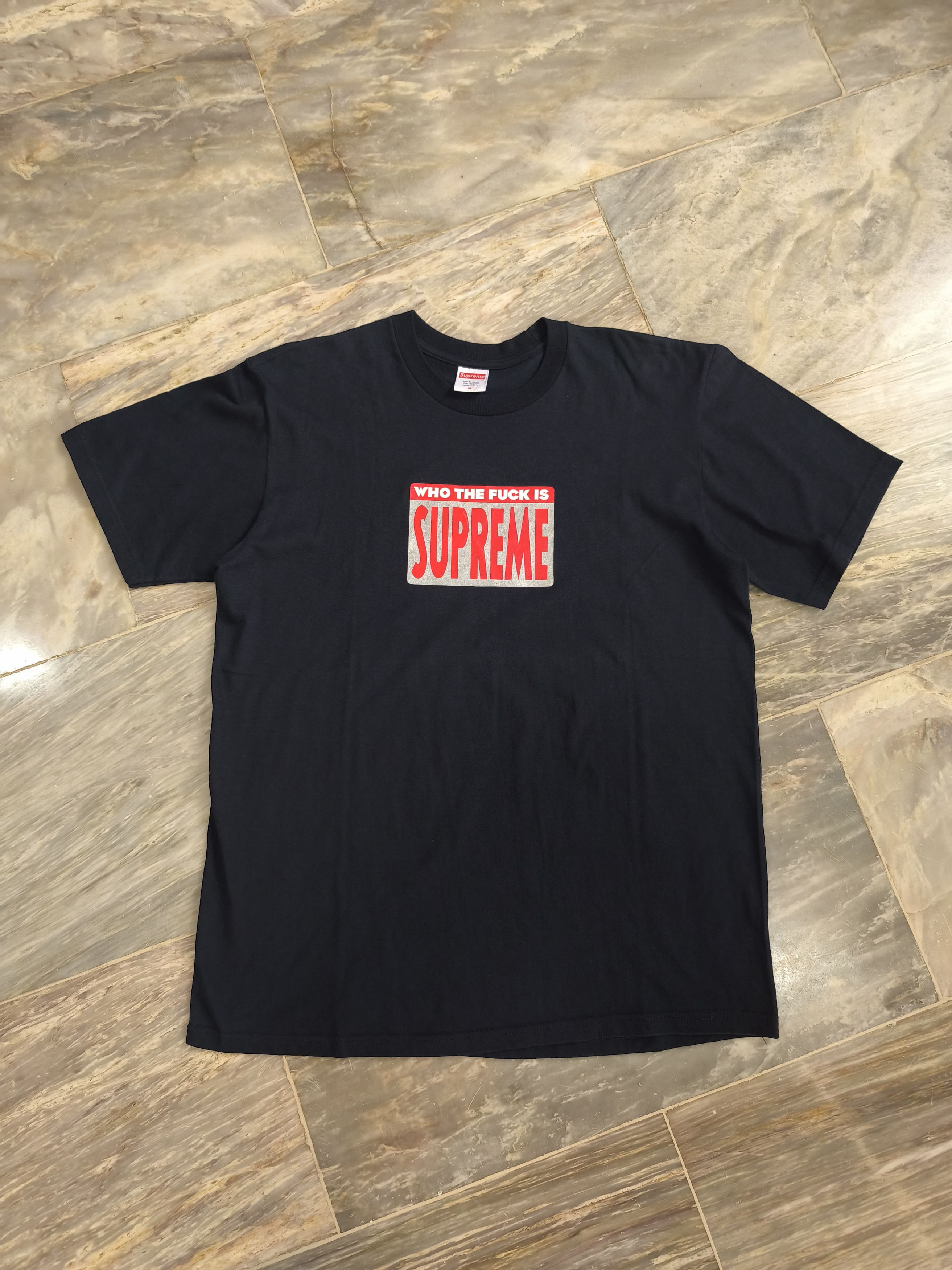 Supreme Supreme Who The Fuck Tee - SS19 Size US M / EU 48-50 / 2 - 1 Thumbnail