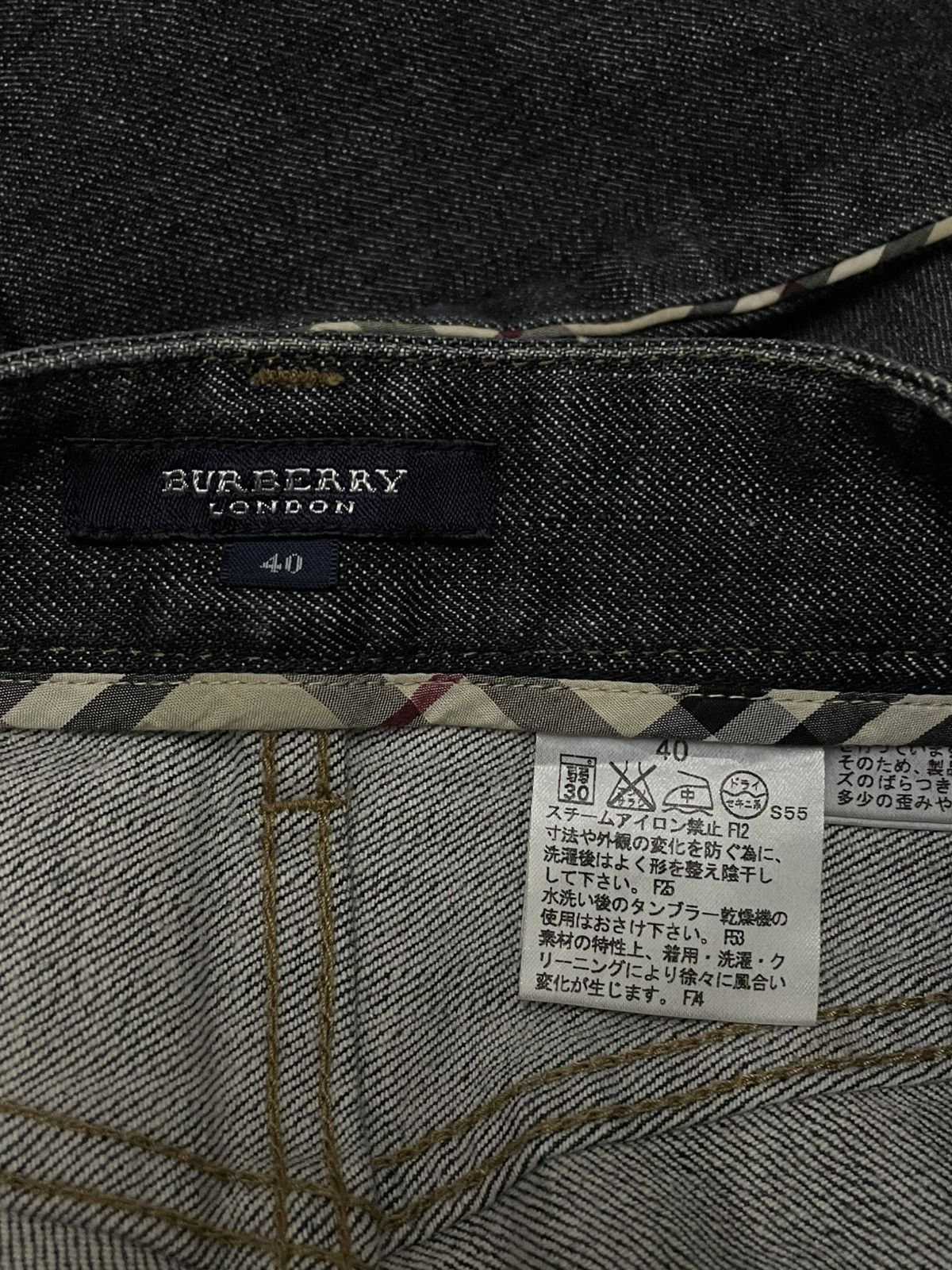 Burberry Vintage 1990s Authentic Designer Burberry London Flared Size US 28 / EU 44 - 16 Thumbnail